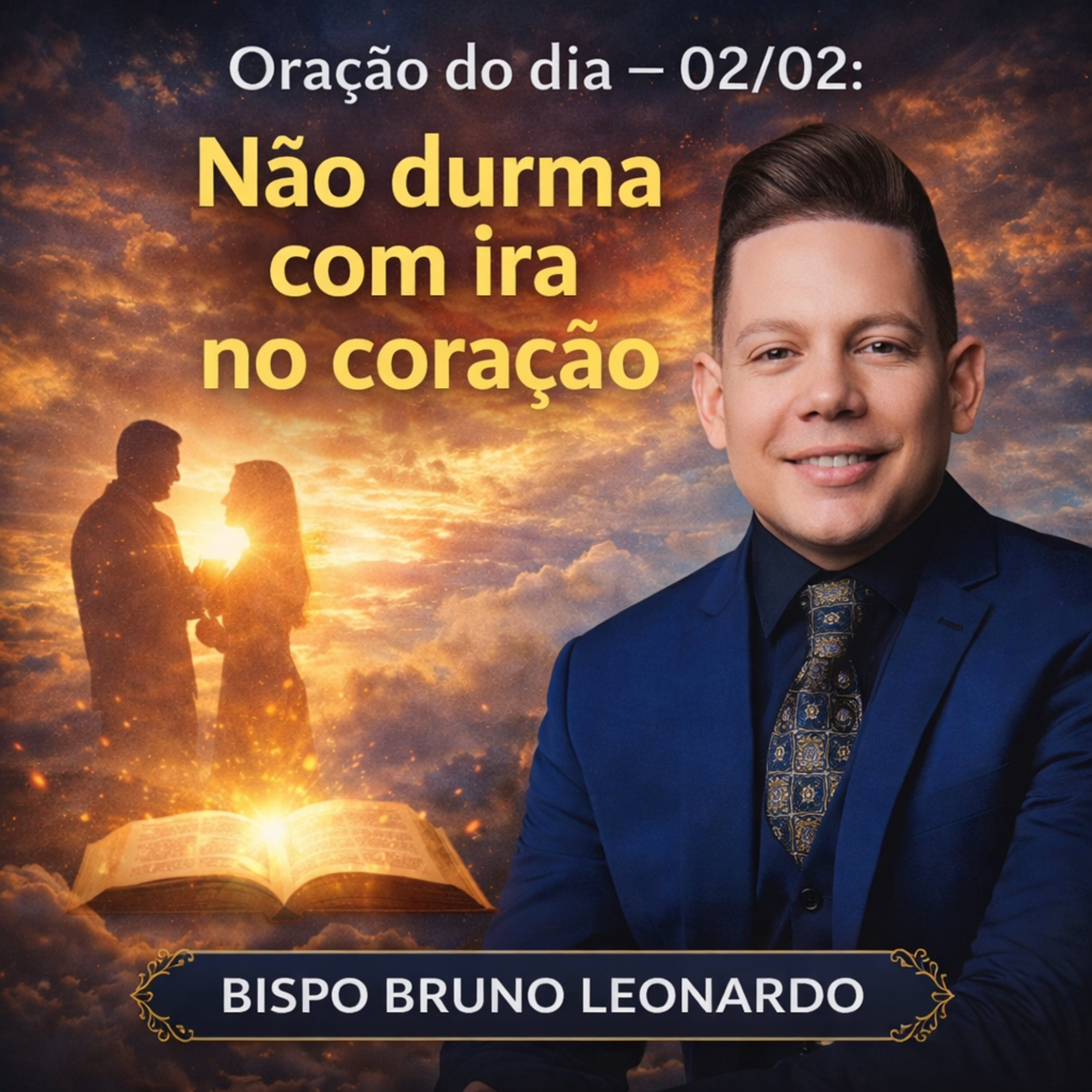 Oração do dia – 02/02: Não durma com ira no coração episode artwork
