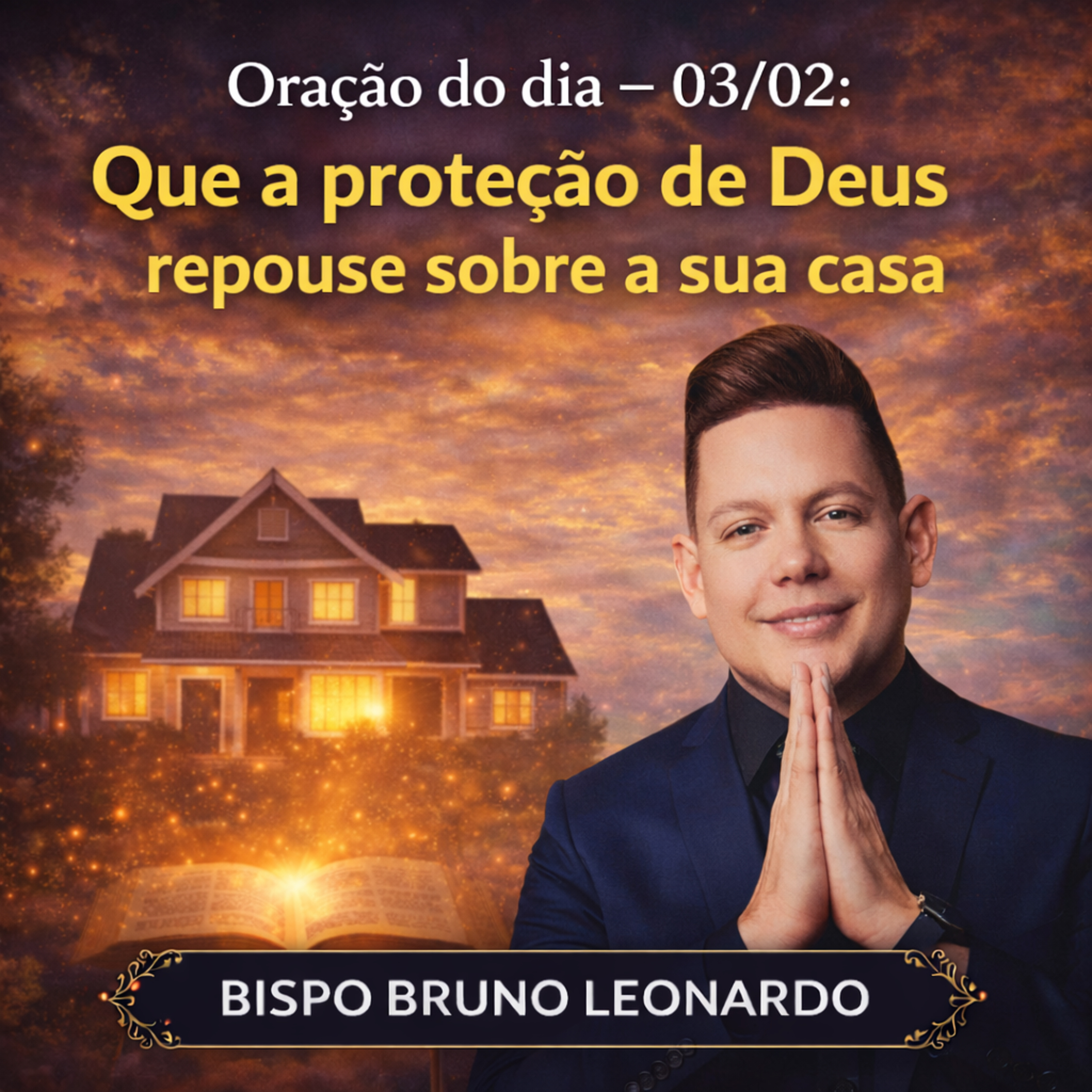 Oração do dia – 03/02: Que a proteção de Deus repouse sobre a sua casa episode artwork