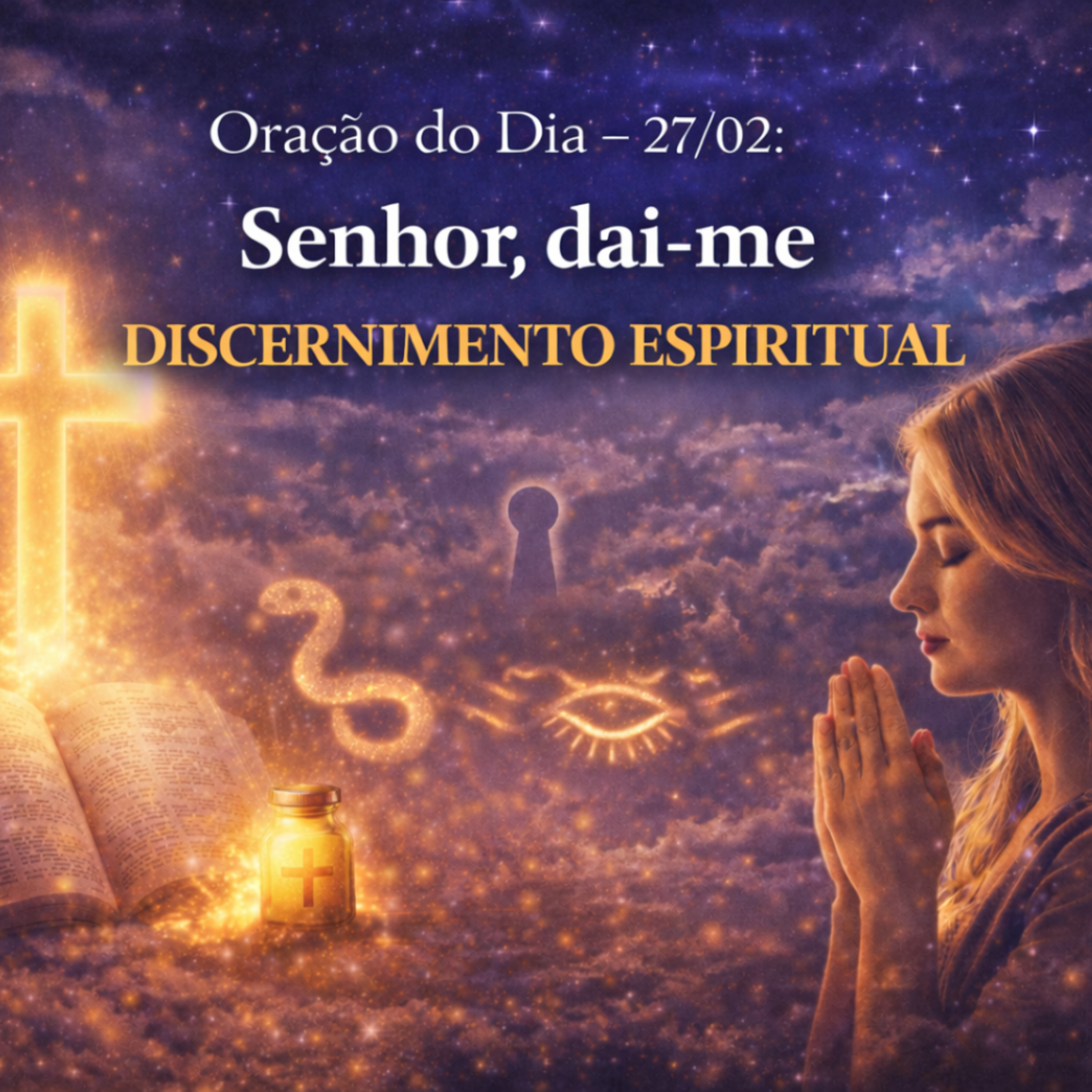 Oração do Dia – 27/02: Senhor, dai-me discernimento espiritual episode artwork