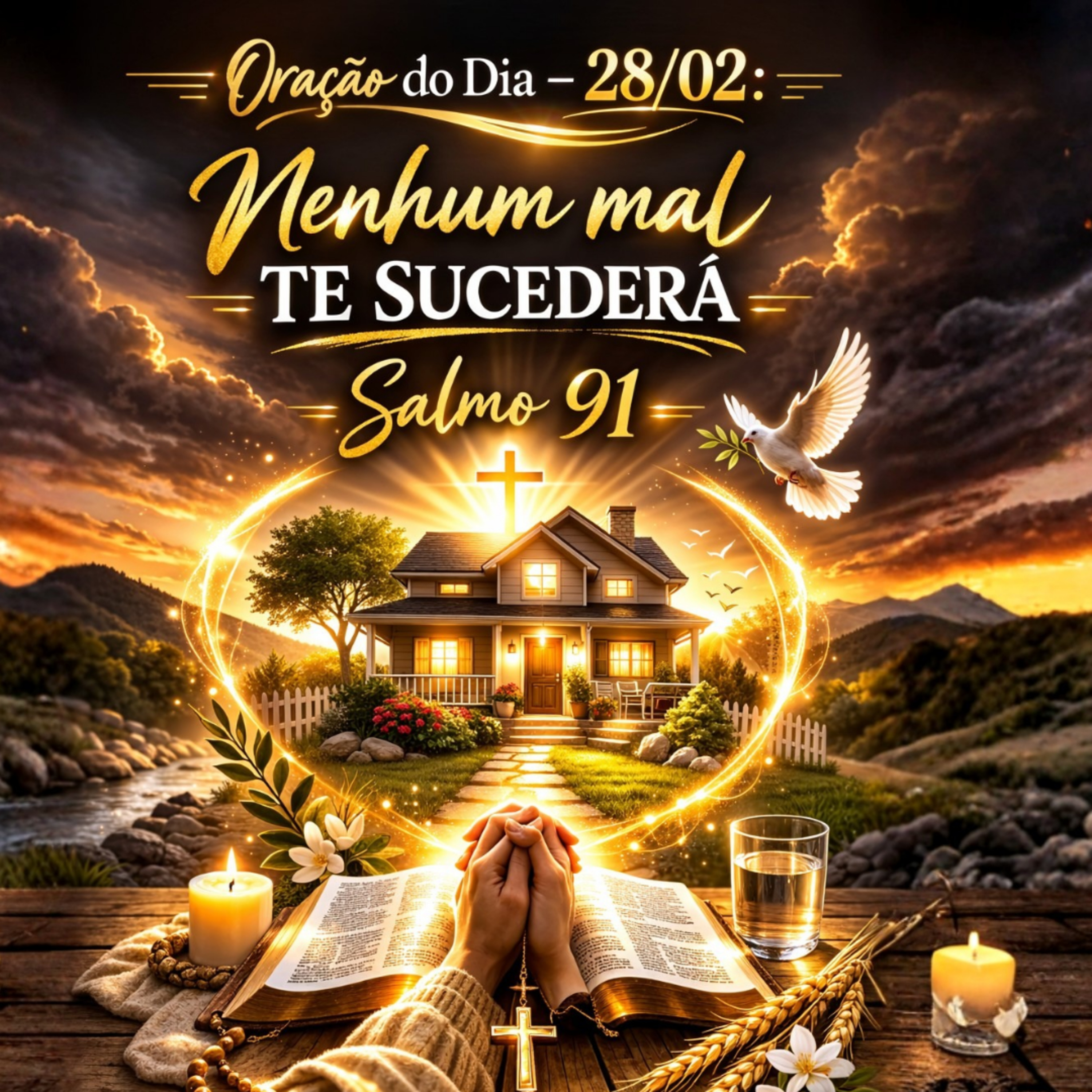 Oração do Dia – 28/02: Nenhum mal te sucederá episode artwork