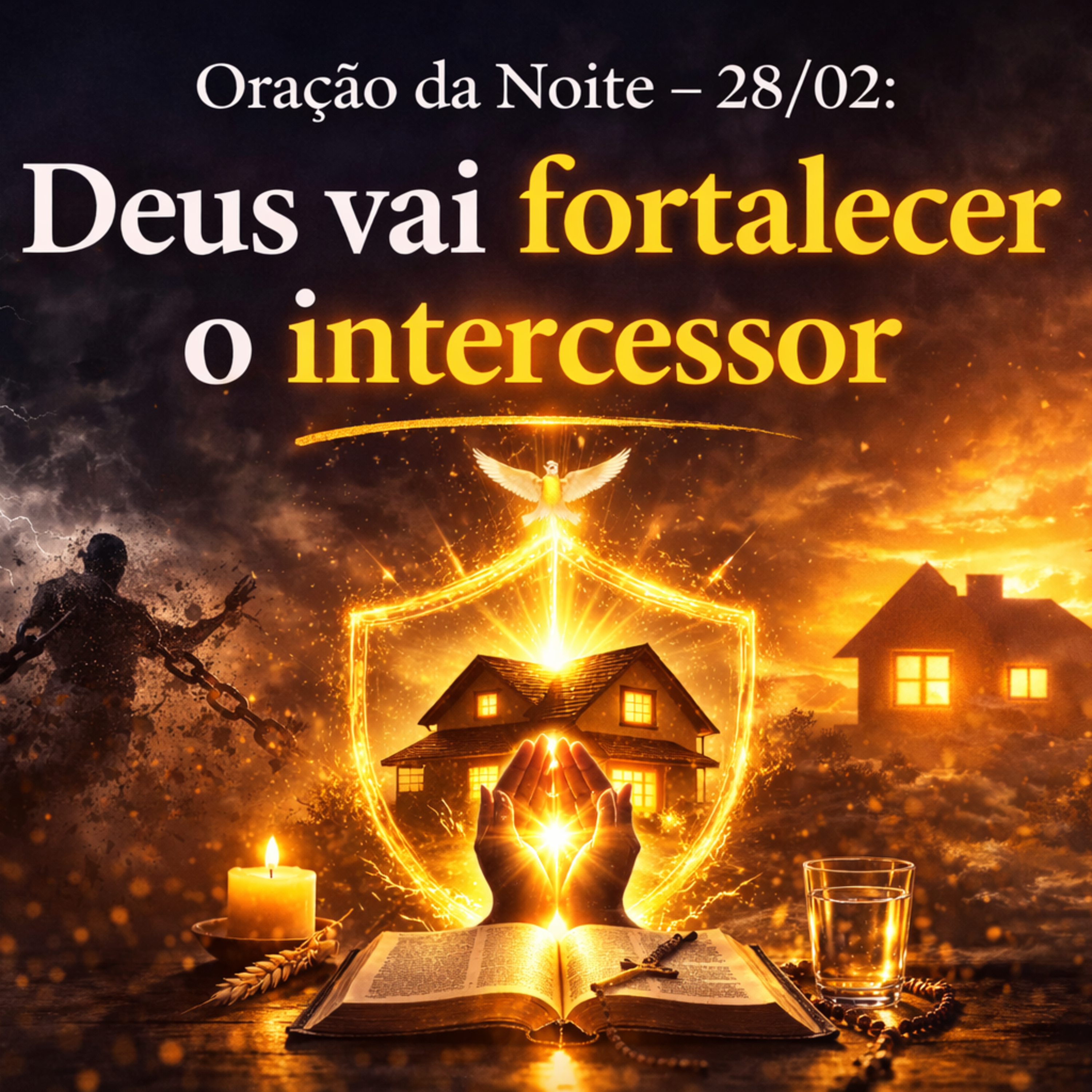 Oração da Noite – 28/02: Deus vai fortalecer o intercessor