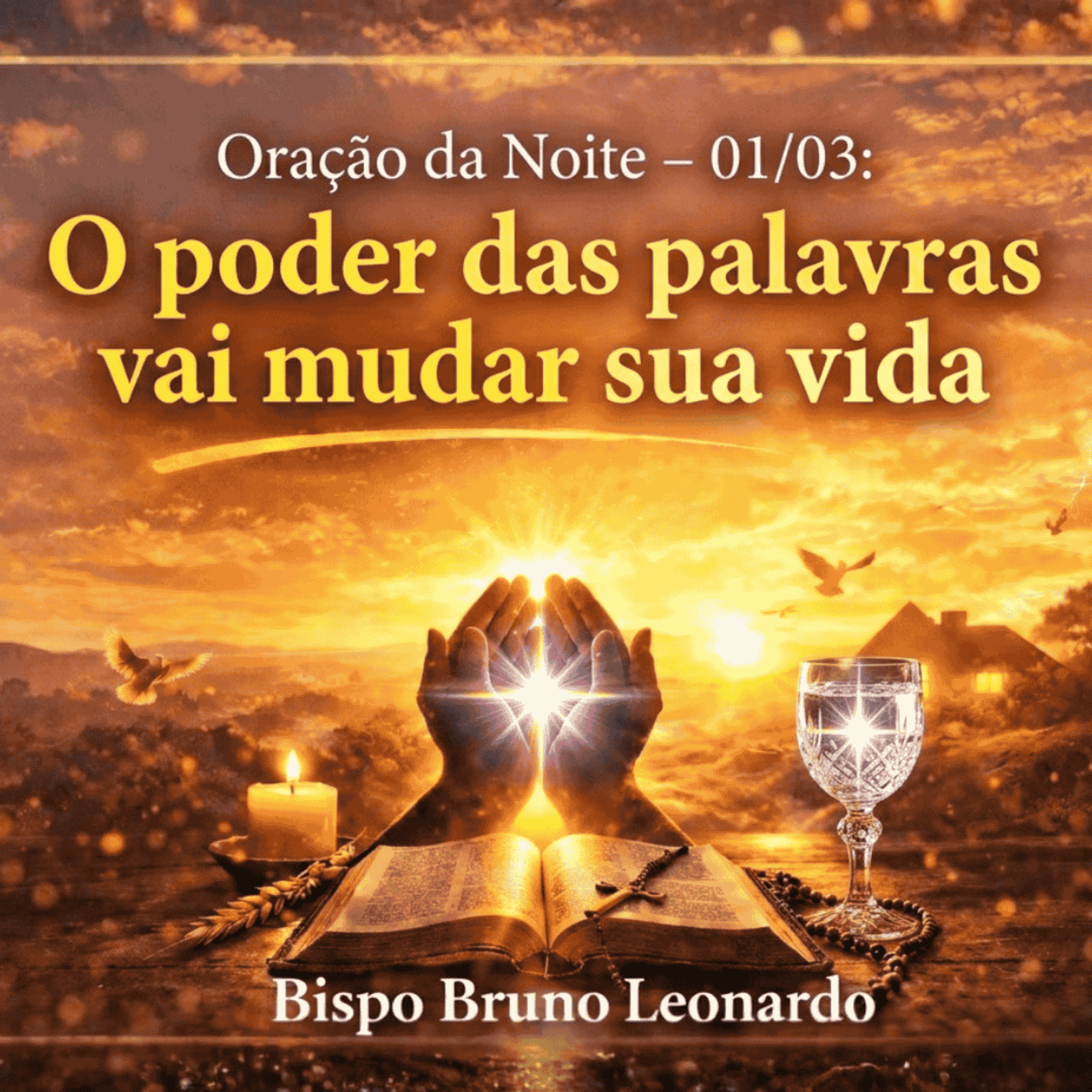 Oração da Noite – 01/03: O poder das palavras vai mudar sua vida episode artwork