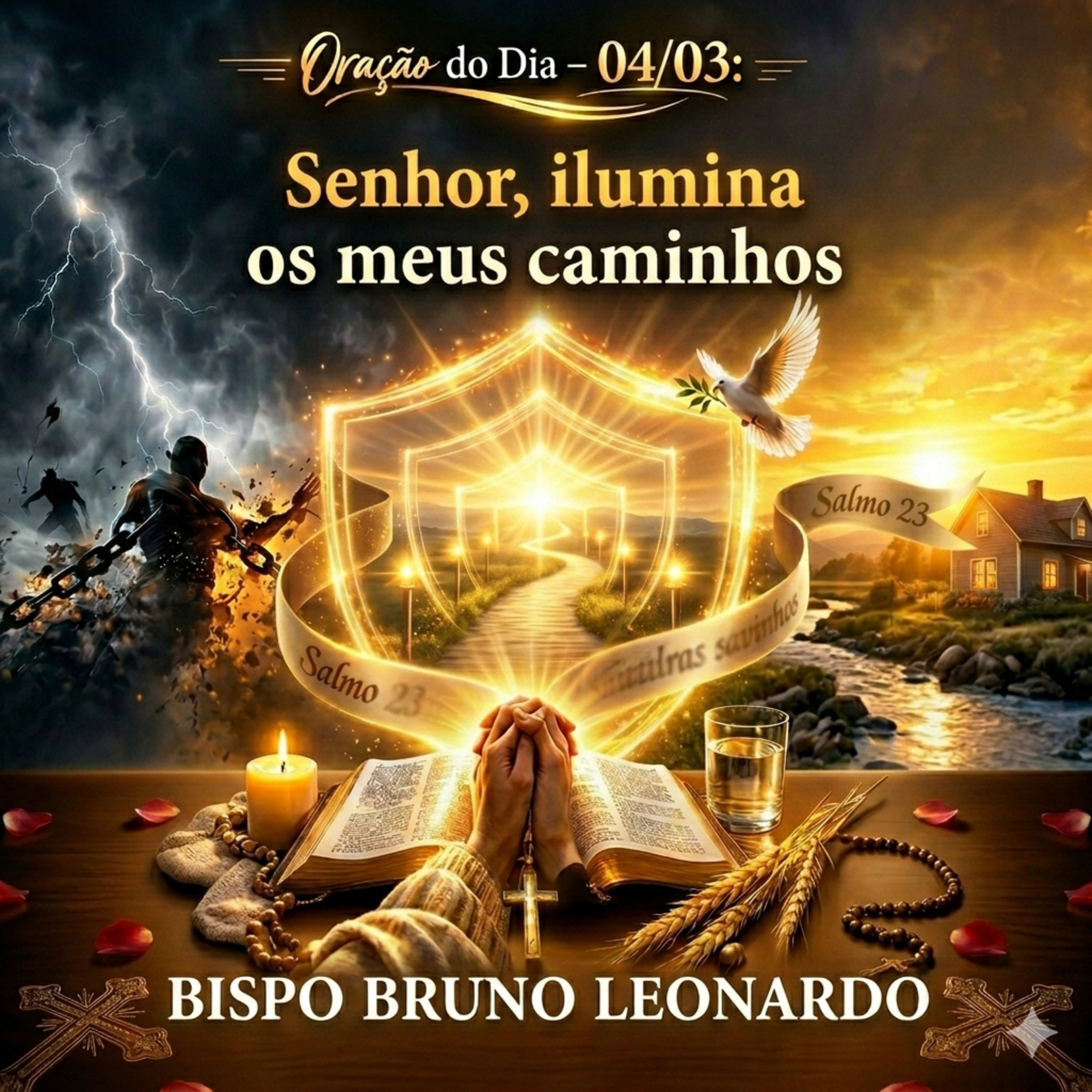 Oração do Dia – 04/03: Senhor, ilumina os meus caminhos episode artwork