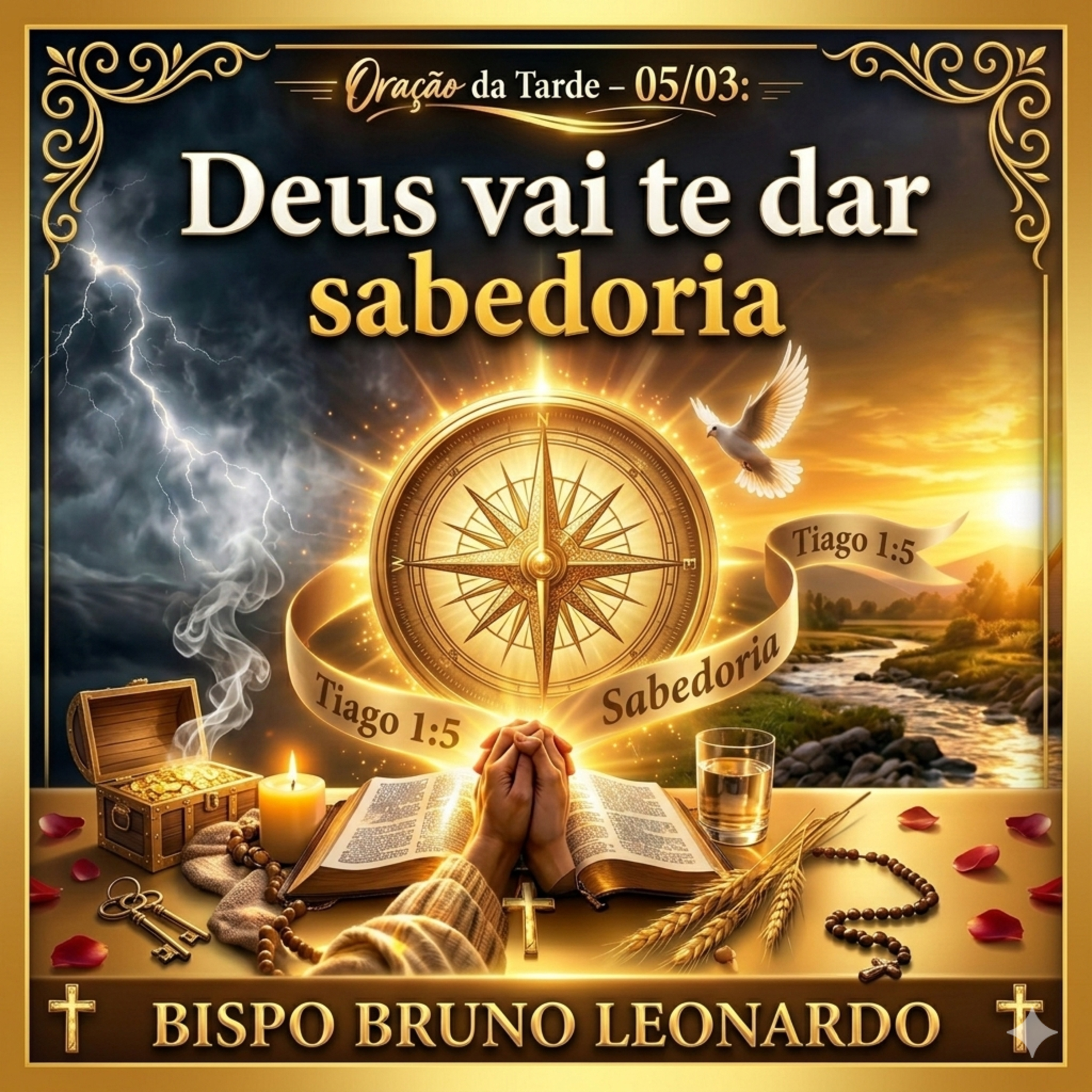 Oração da Noite – 05/03: Deus vai te ajudar a vencer o dia mal episode artwork