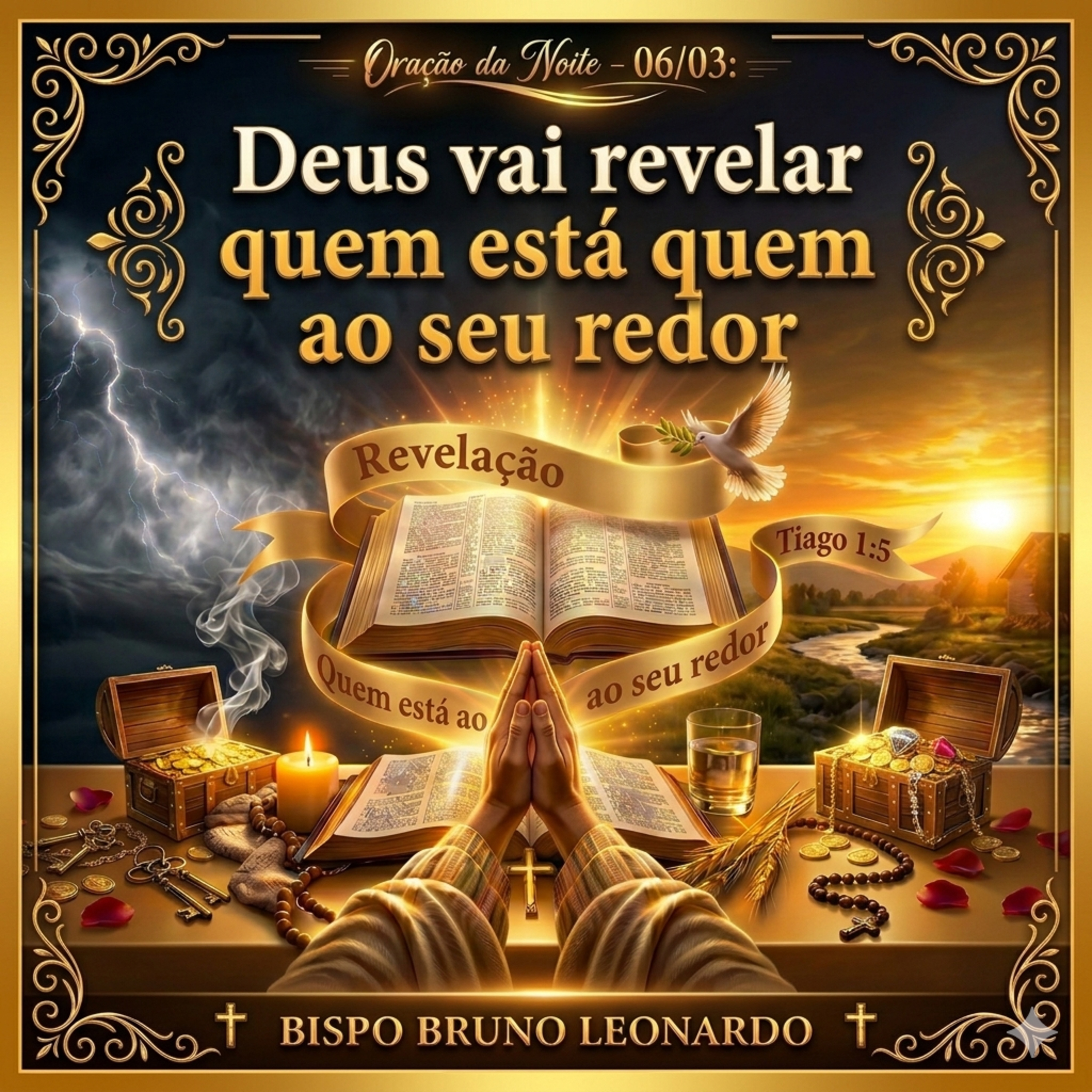 Oração da Noite – 06/03: Deus vai revelar quem está ao seu redor episode artwork
