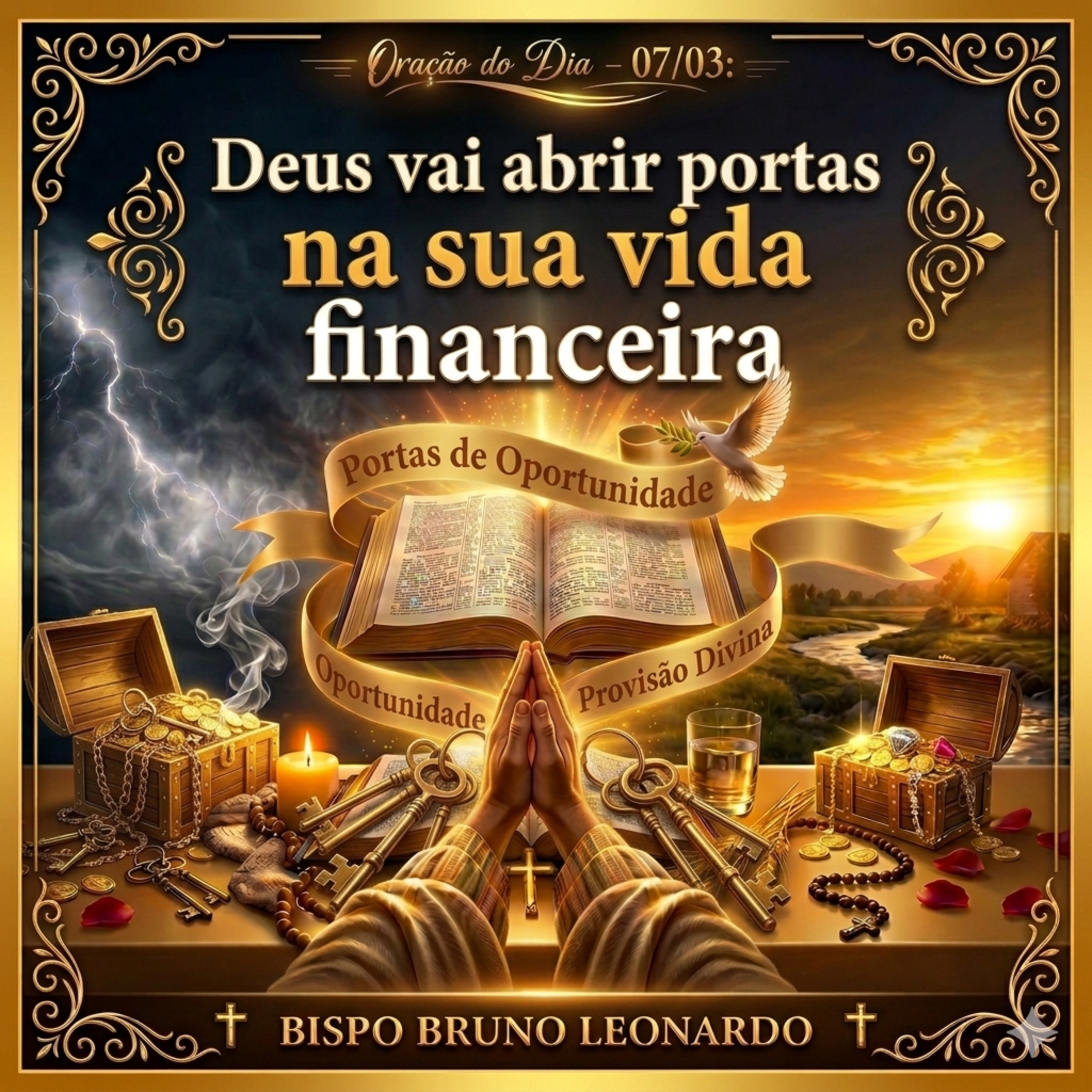 Oração do Dia – 07/03: Deus vai abrir portas na sua vida financeira episode artwork