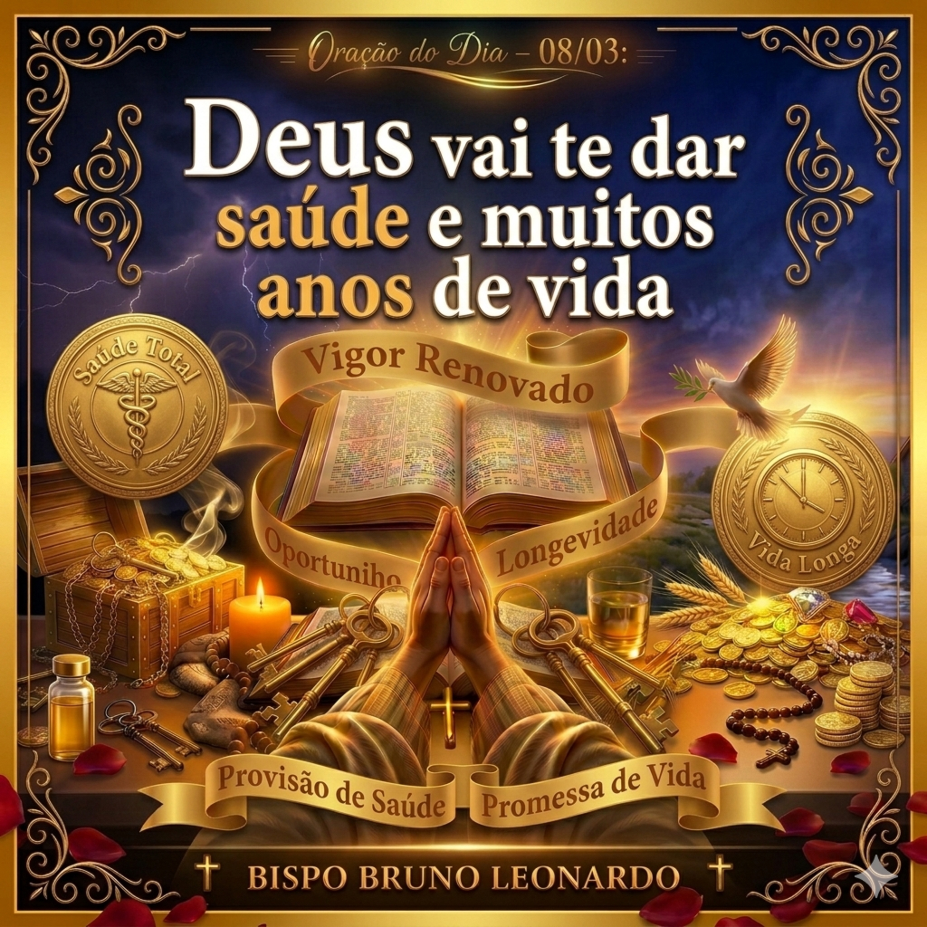 Oração do Dia – 08/03: Deus vai te dar saúde e muitos anos de vida episode artwork