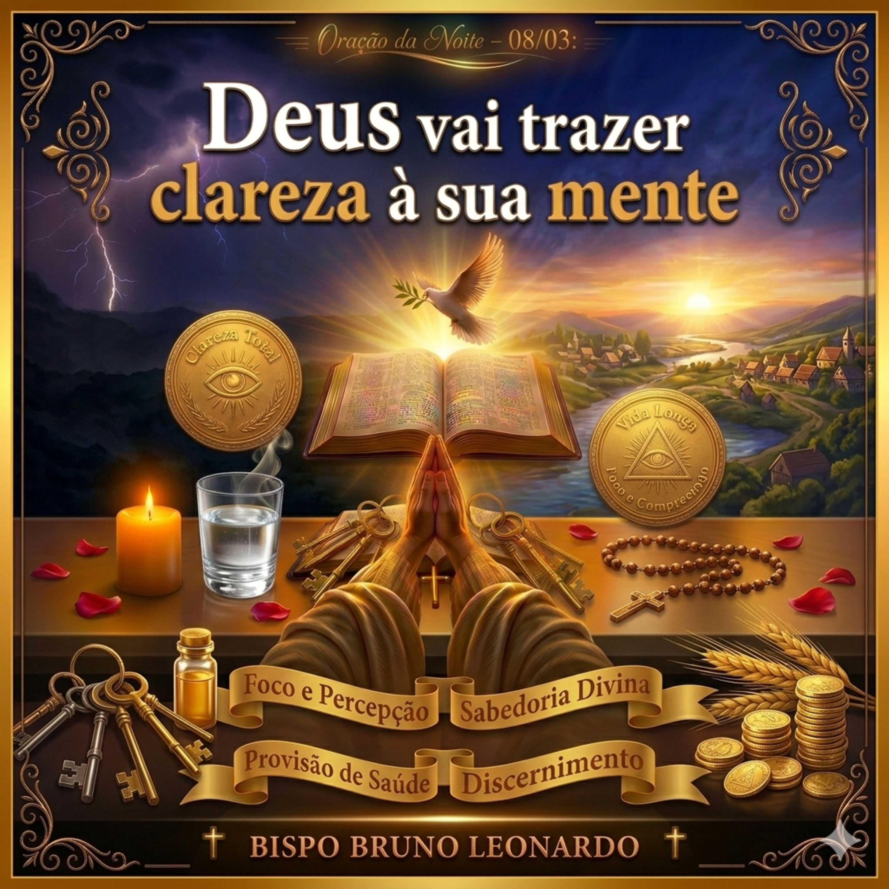 Oração da Noite – 08/03: Deus vai trazer clareza à sua mente episode artwork