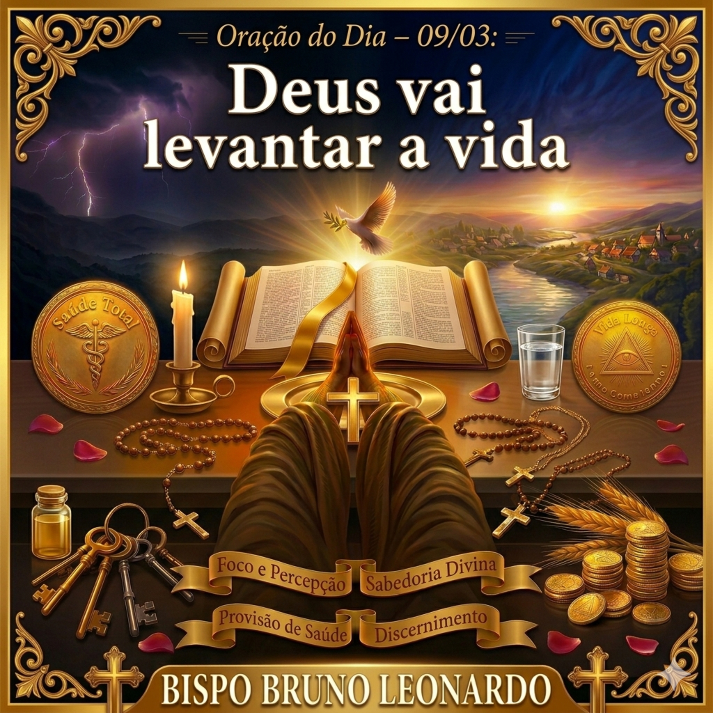 Oração da Noite – 09/03: Deus vai levantar a sua vida episode artwork