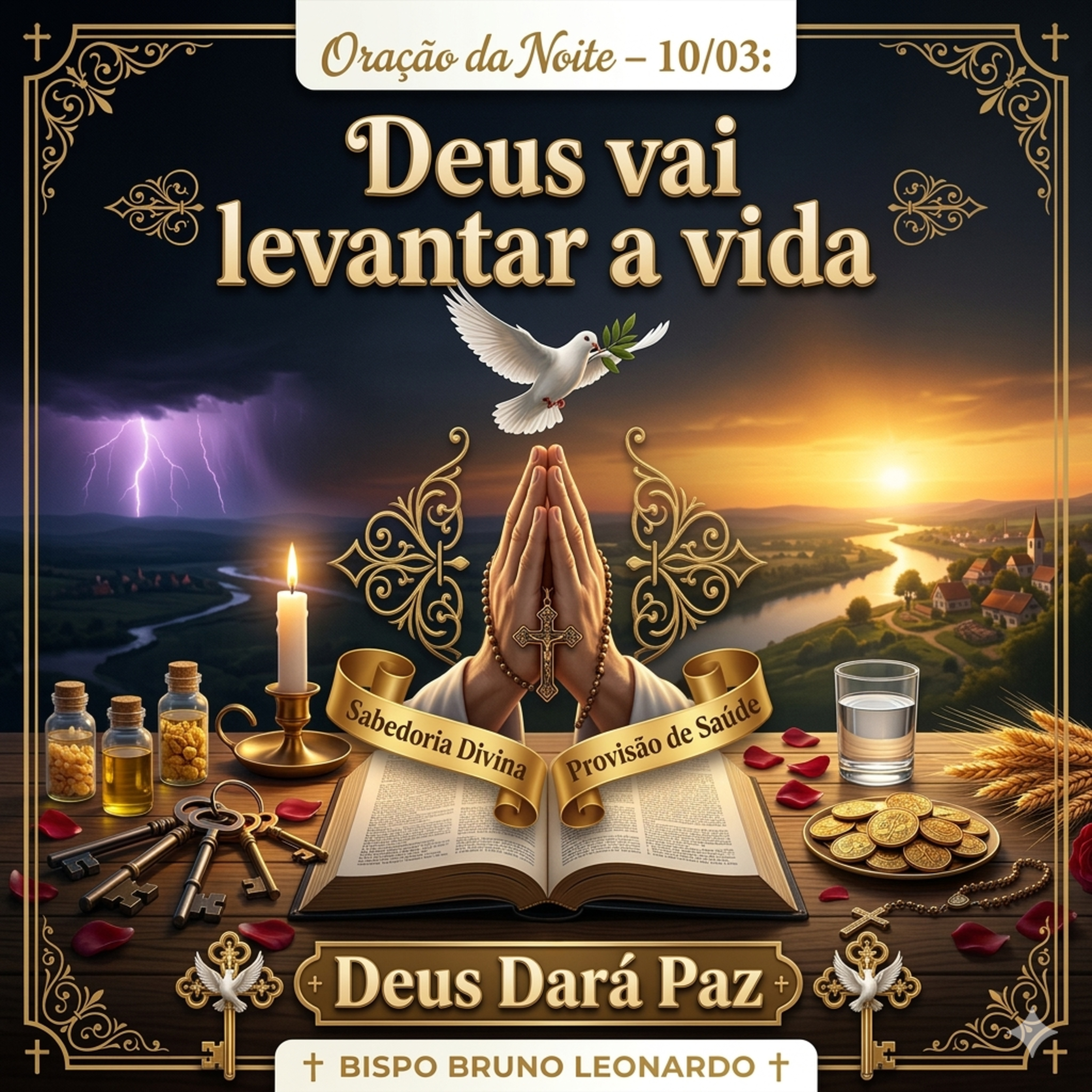 Oração da Noite - 10/03: A vida responde às sementes que plantamos episode artwork
