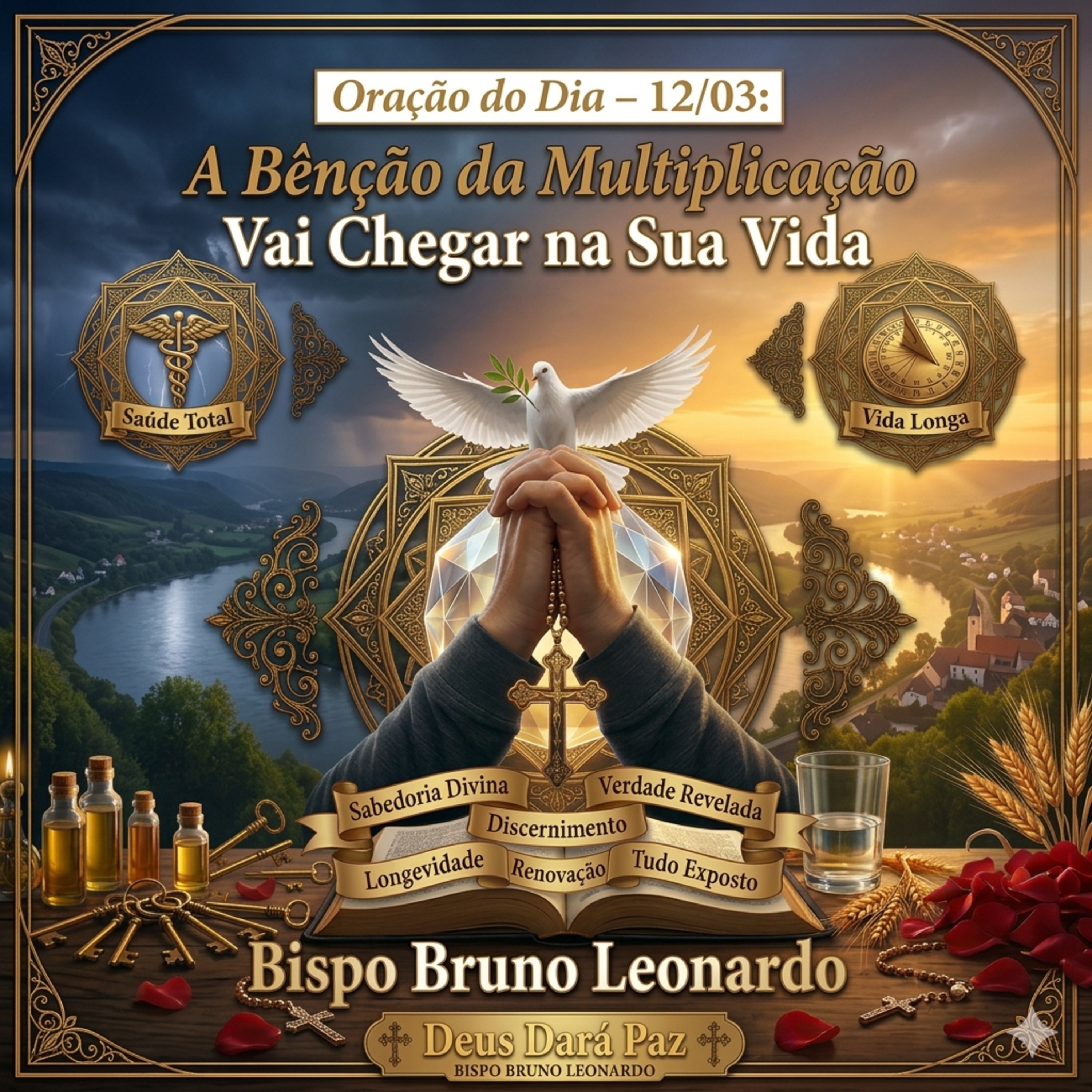 Oração do Dia – 12/03: A Bênção da Multiplicação Vai Chegar na Sua Vida episode artwork