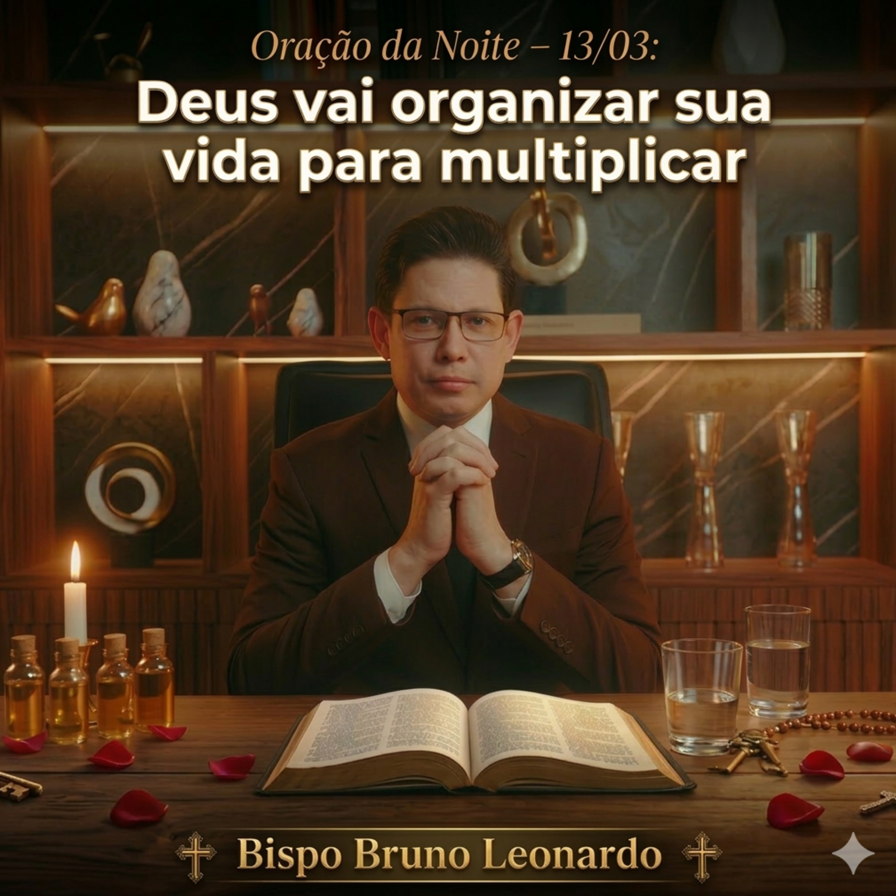 Oração da Noite – 13/03: Deus vai organizar sua vida para multiplicar episode artwork