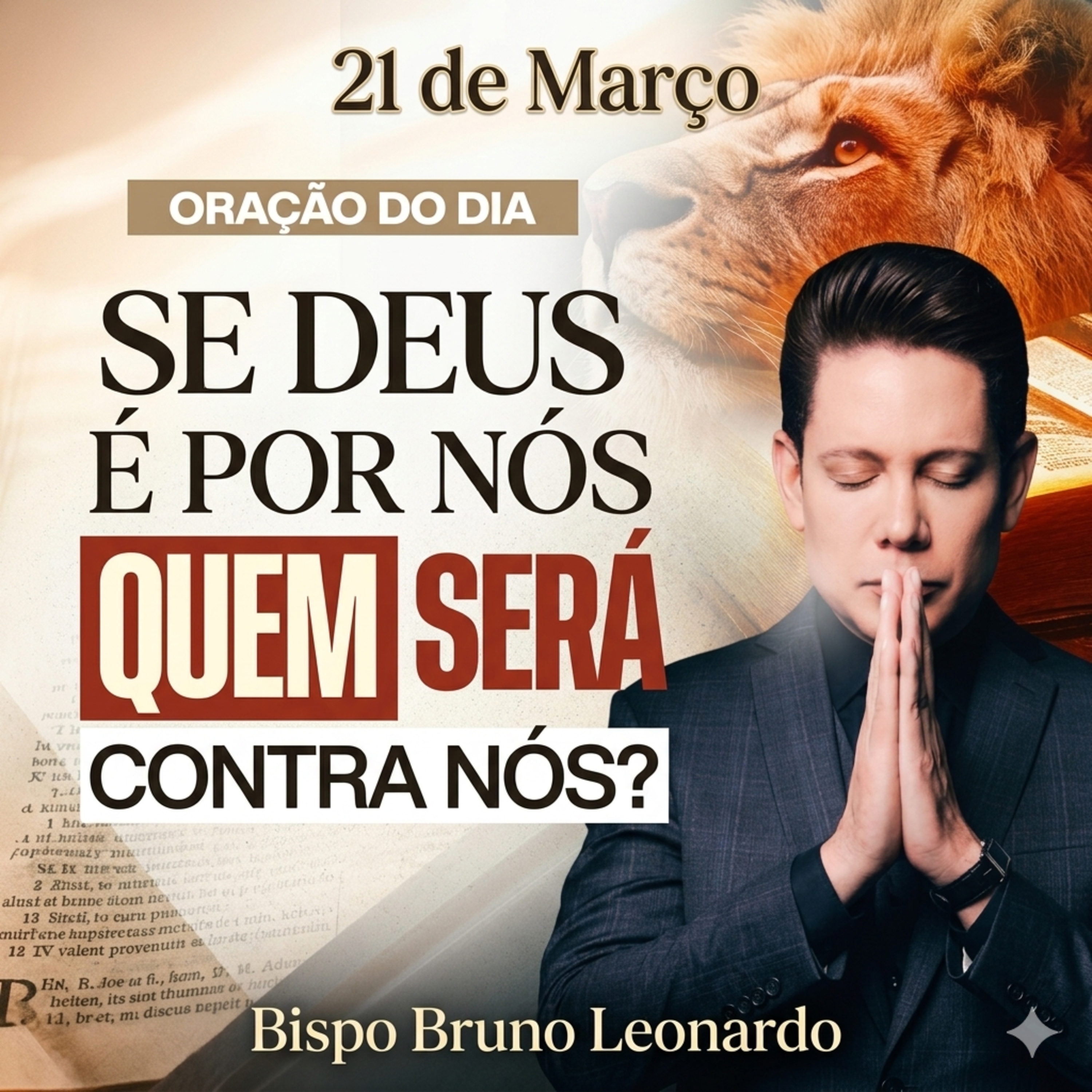 Oração do Dia 21/03 – Deus vai iluminar sua mente e trazer paz ao seu coração episode artwork