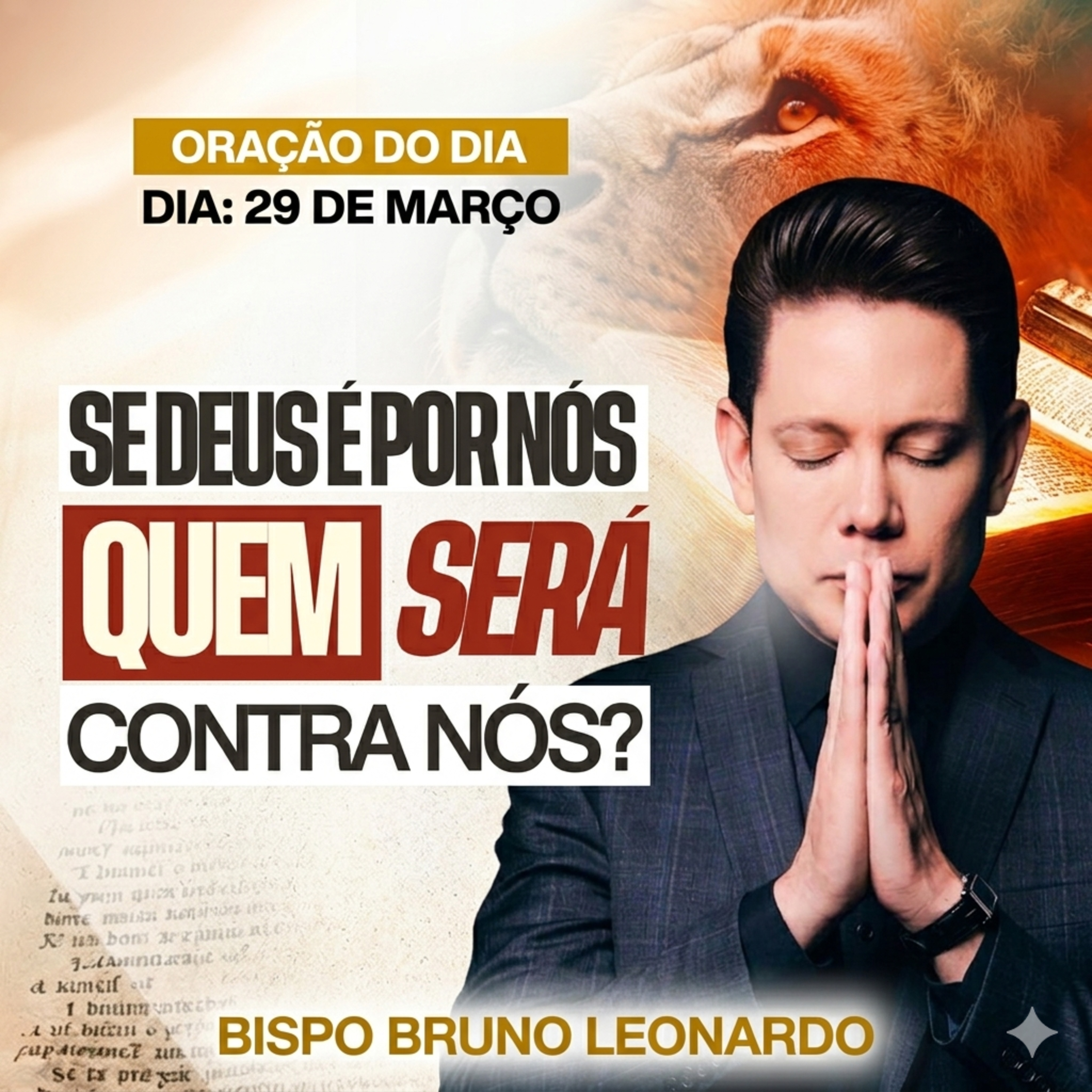 Oração do Dia - 29/03: Hoje é o dia do seu milagre episode artwork