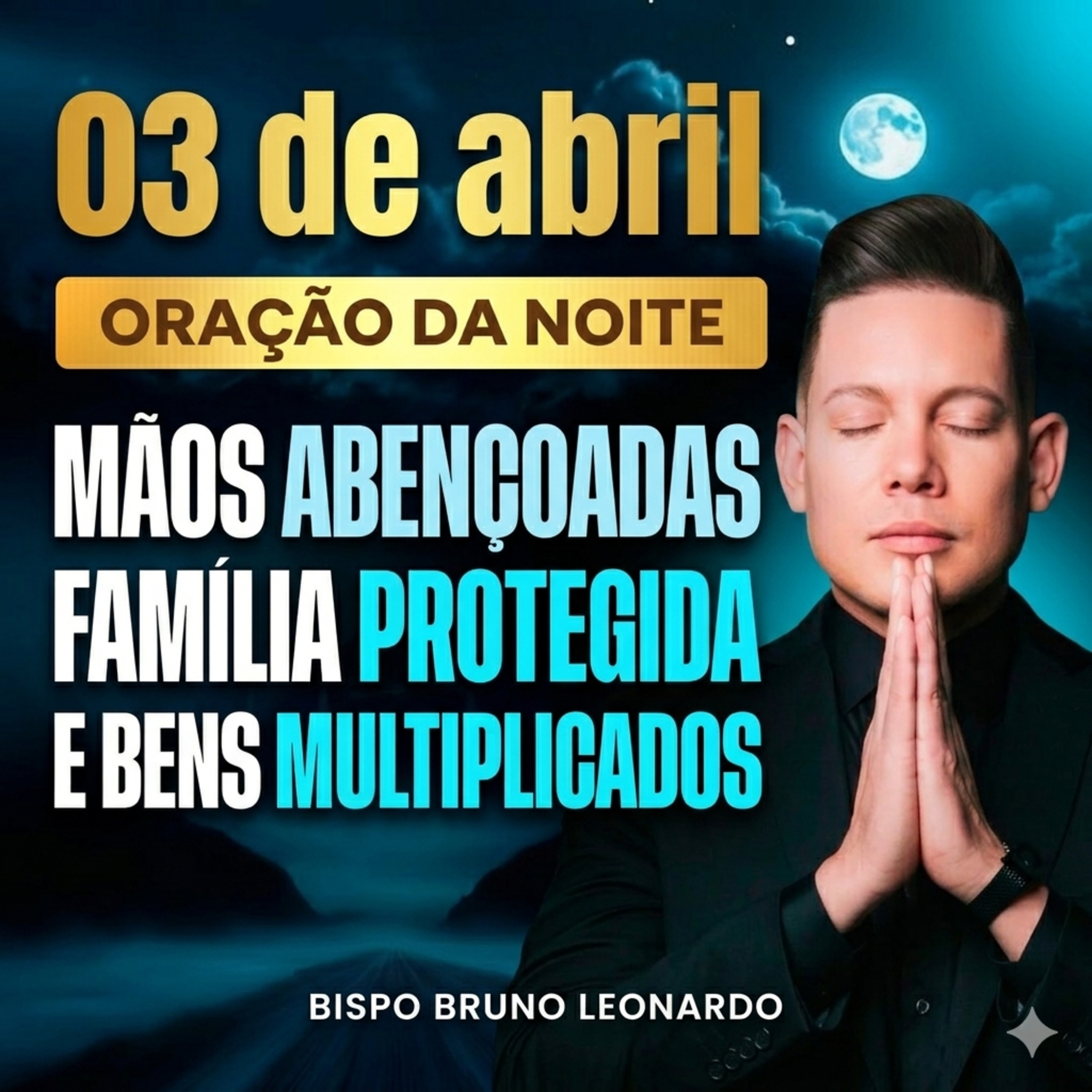 Oração da Noite - 03/04: O segredo da felicidade é ouvir a voz de Deus episode artwork