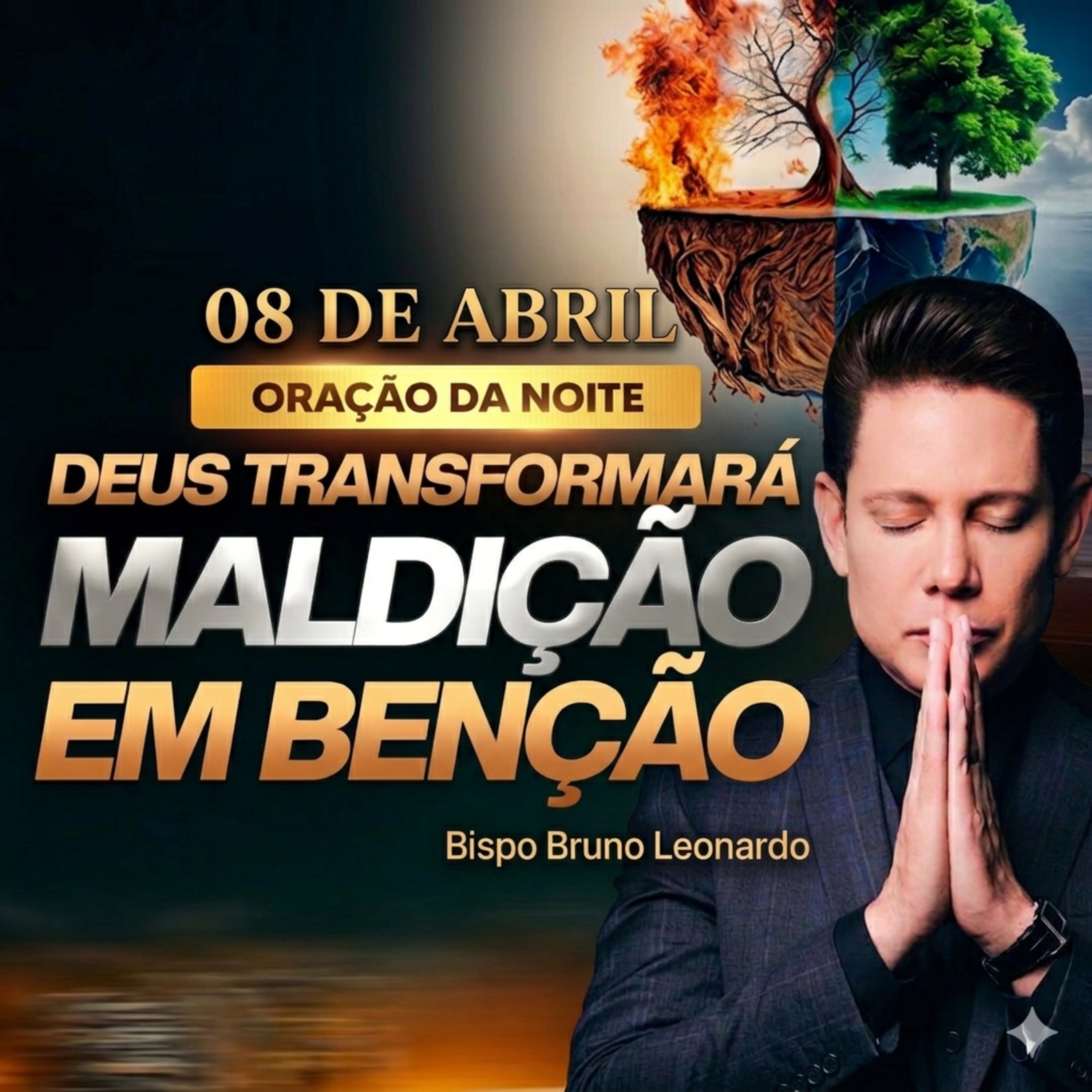 Oração da Noite - 08/04: Uma grande obra vai começar na sua vida episode artwork