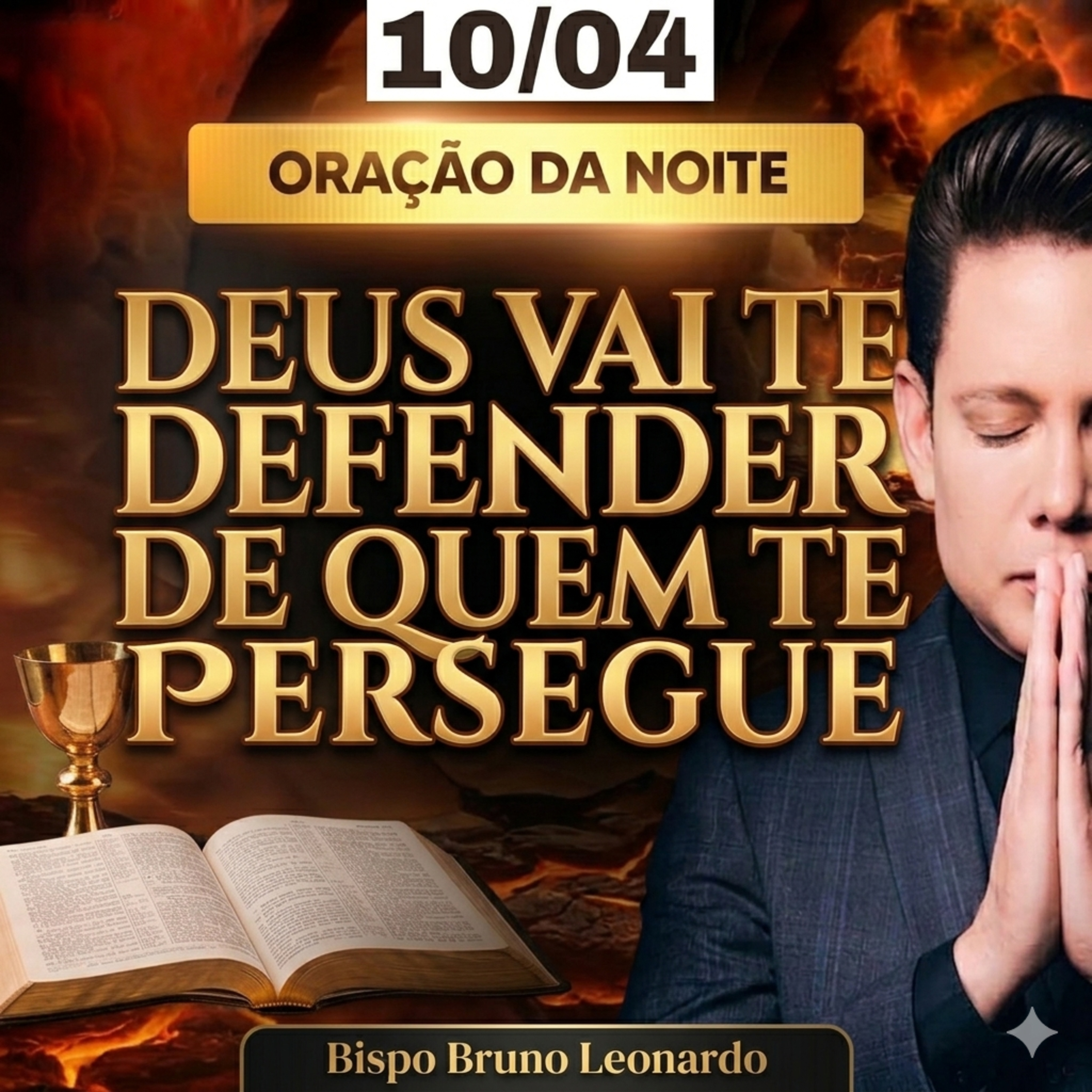 Oração da Noite: Deus vai te defender de quem te persegue episode artwork