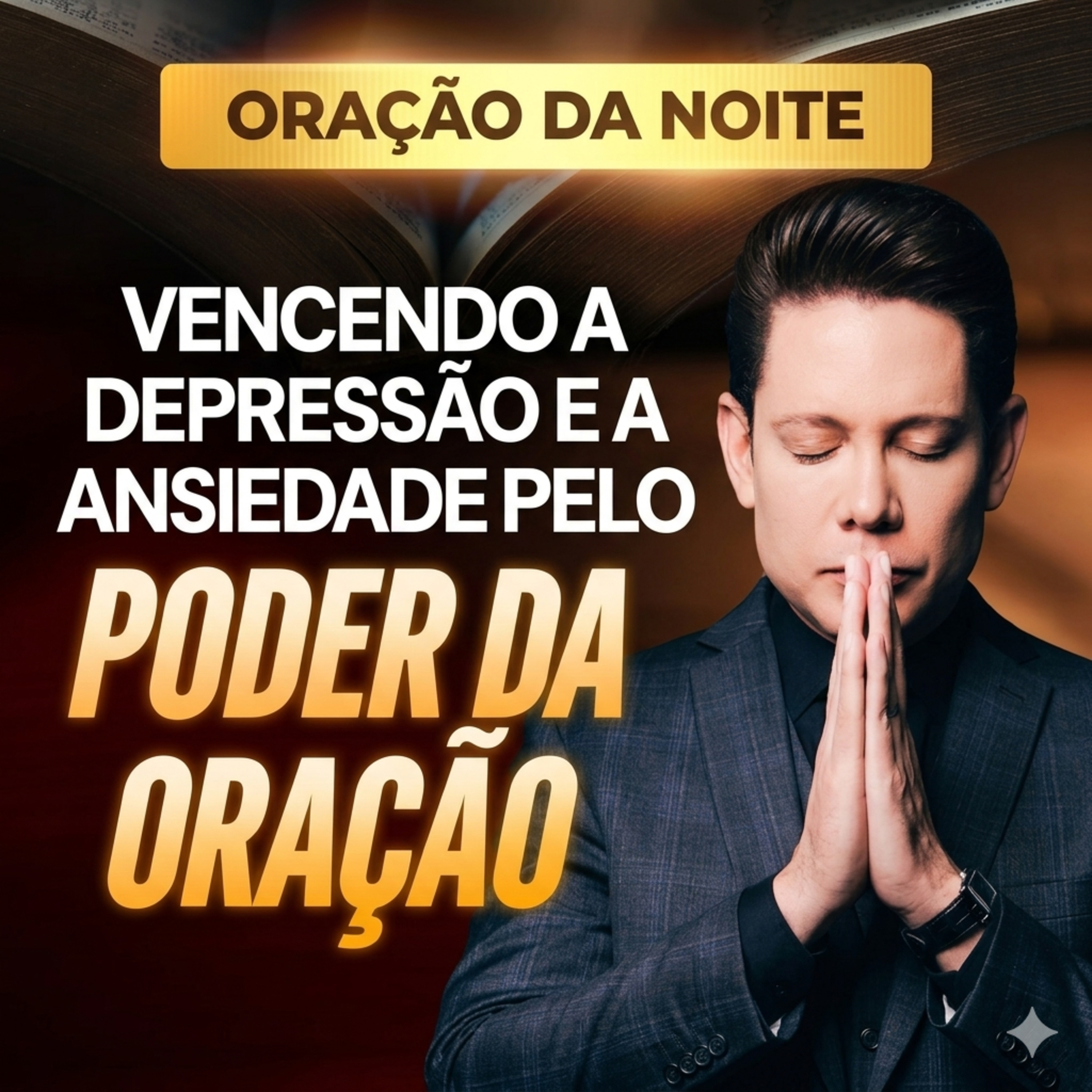 Oração da Noite -13/04: Vencendo a depressão e ansiedade com o poder da oração  episode artwork