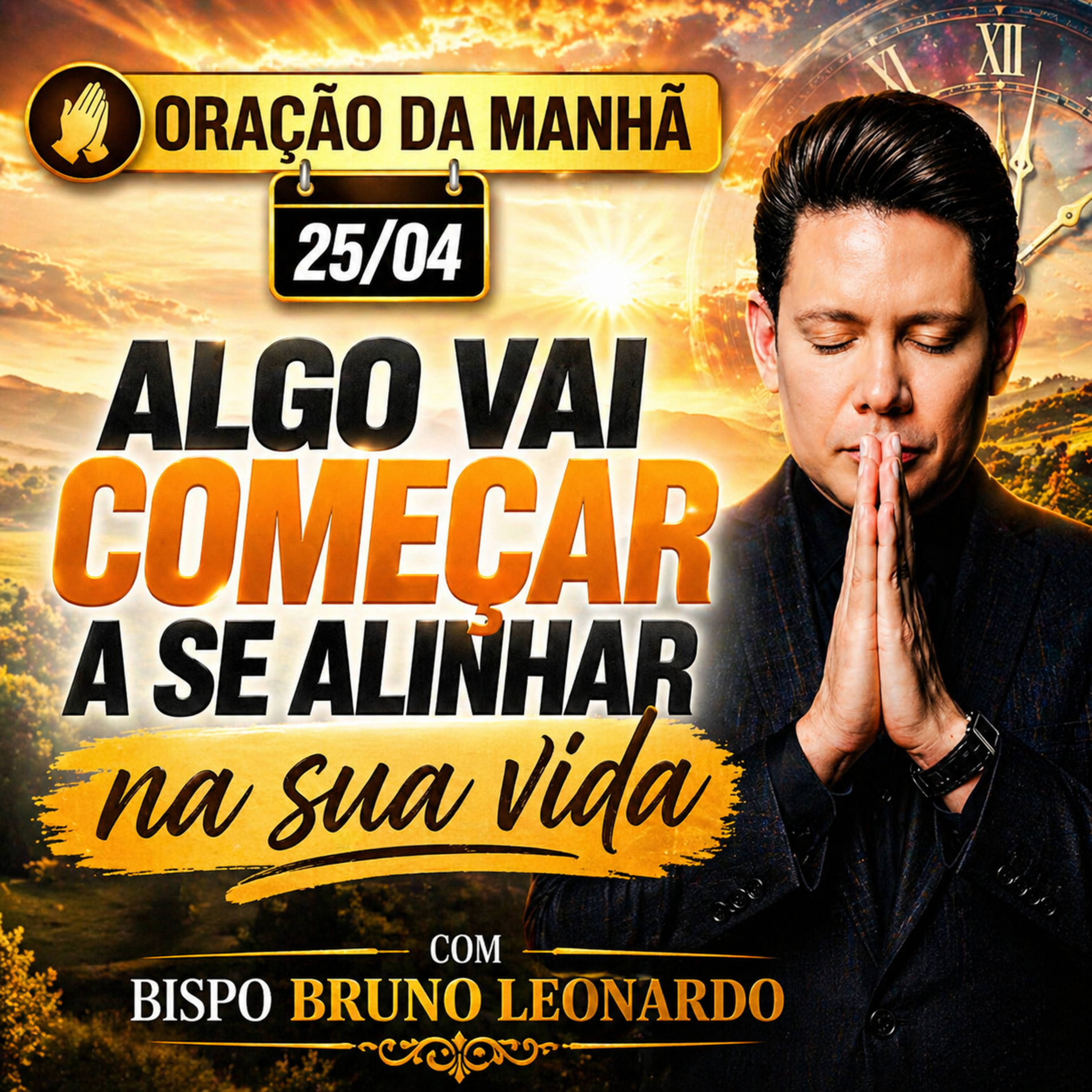 Oração da Manhã - 25/04: Algo vai começar a se alinhar na sua vida episode artwork