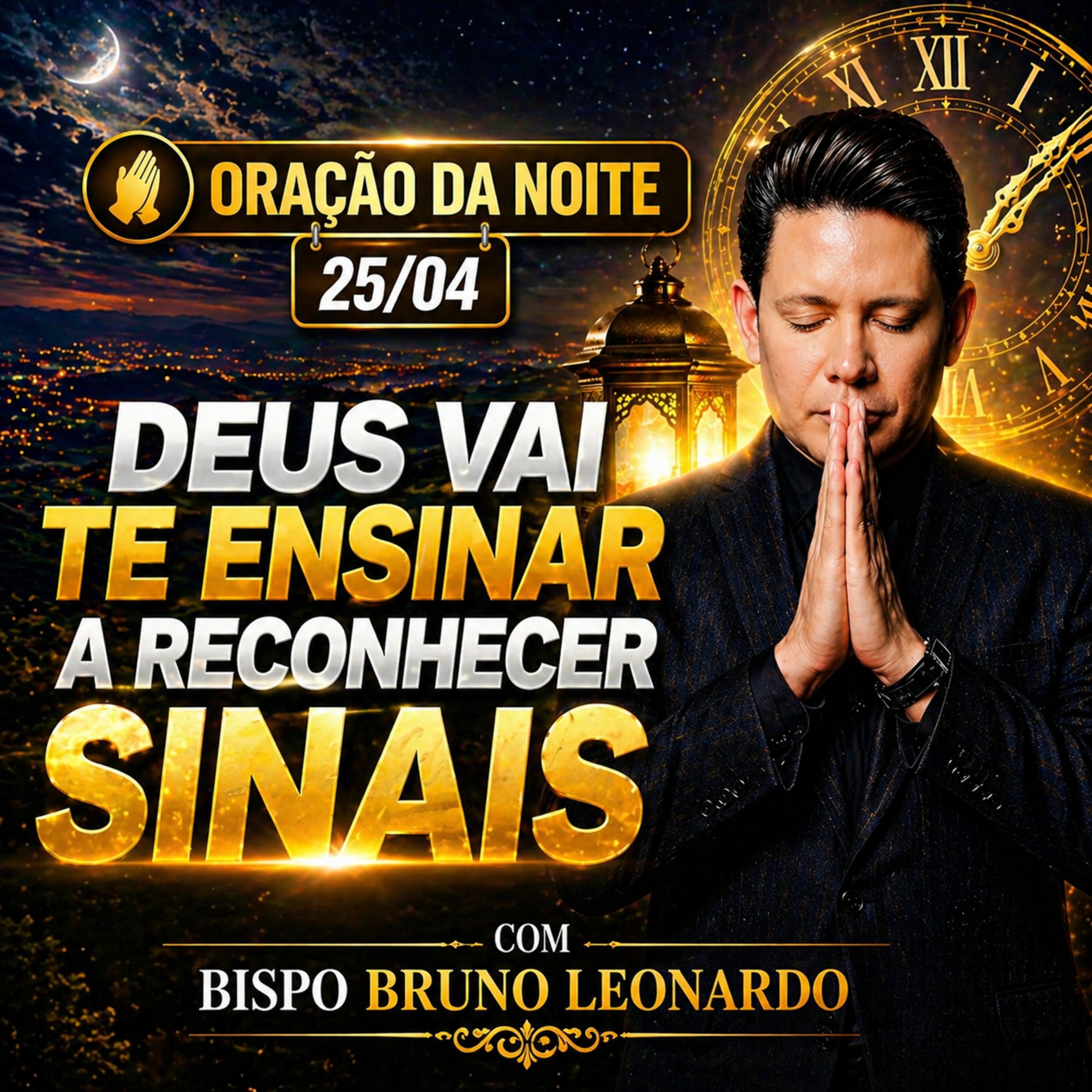 Oração da Noite - 25/04: Deus vai te ensinar a reconhecer sinais episode artwork