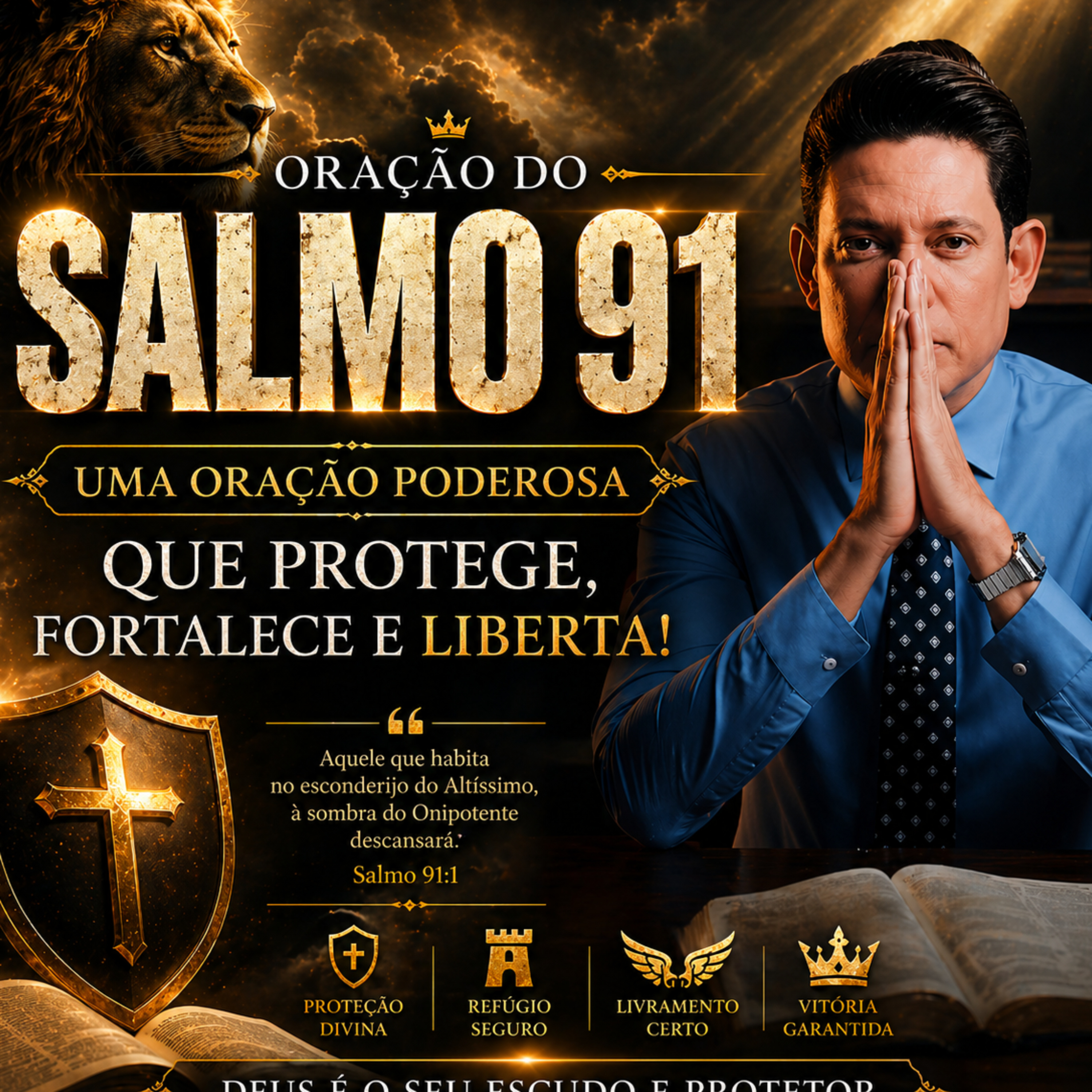 Salmo 91 | Proteção, Livramento e Quebra de Amarras episode artwork