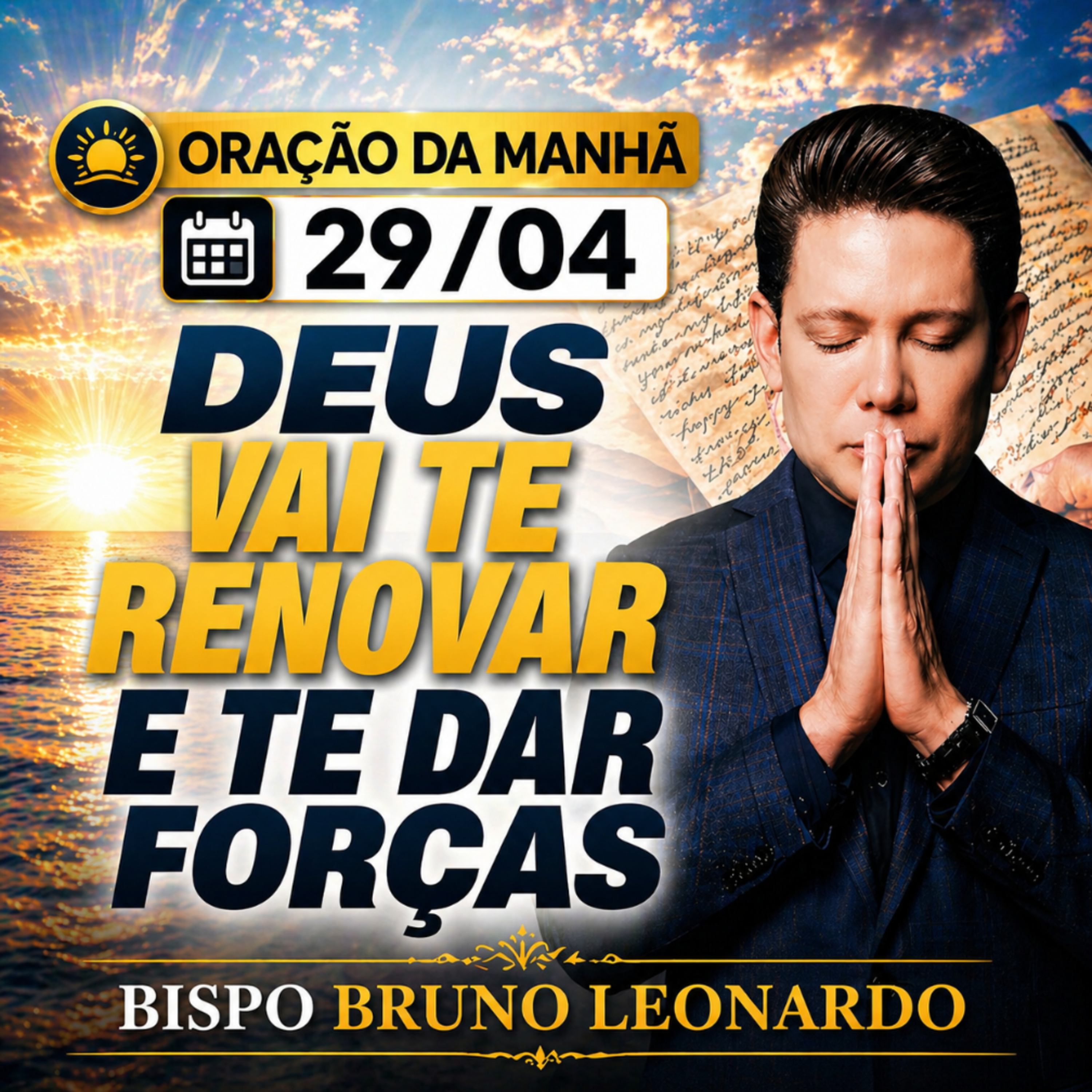 Oração da Manhã - 29/04: Deus vai te levantar desse momento difícil episode artwork