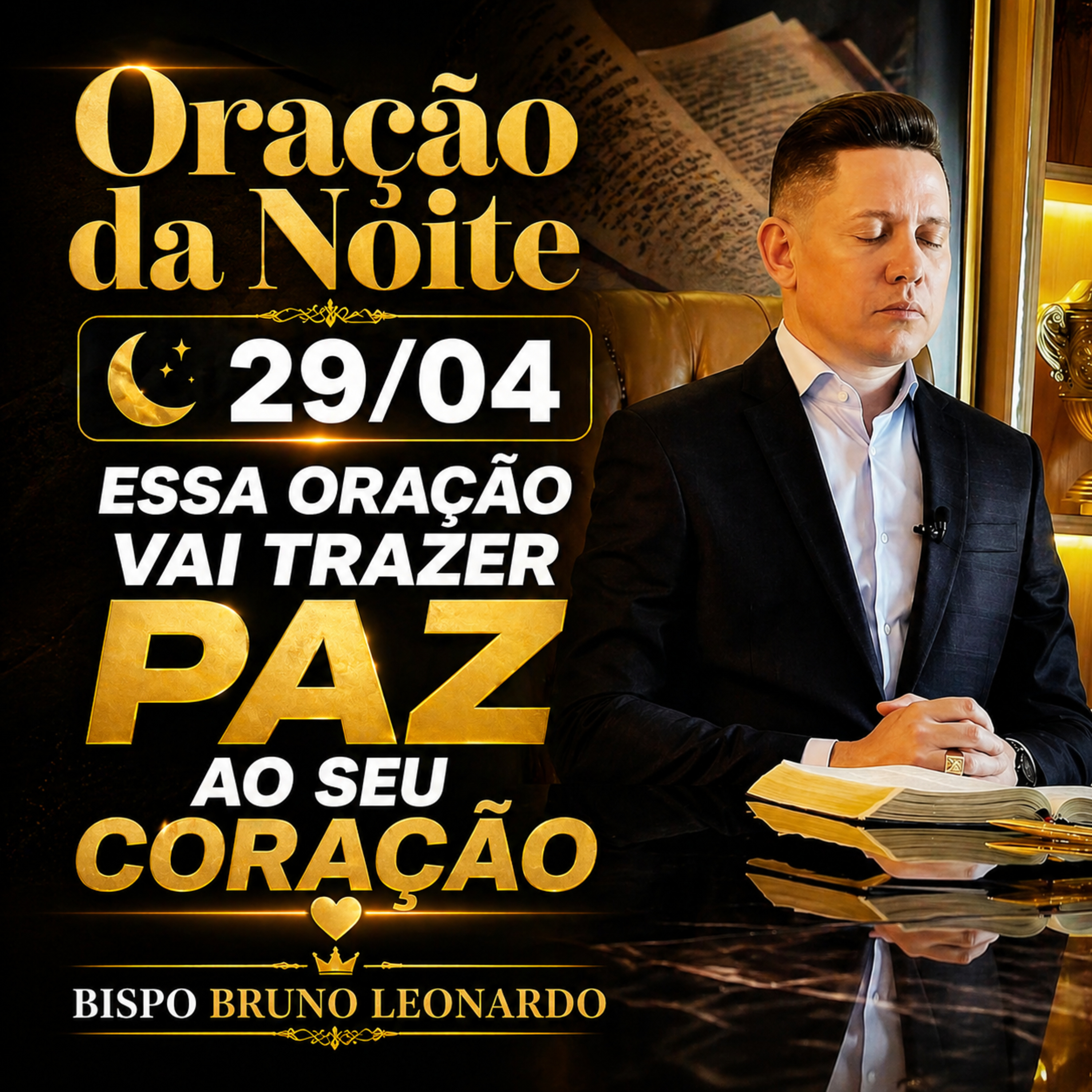 Oração da Noite - 29/04: Essa oração vai trazer paz ao seu coração episode artwork