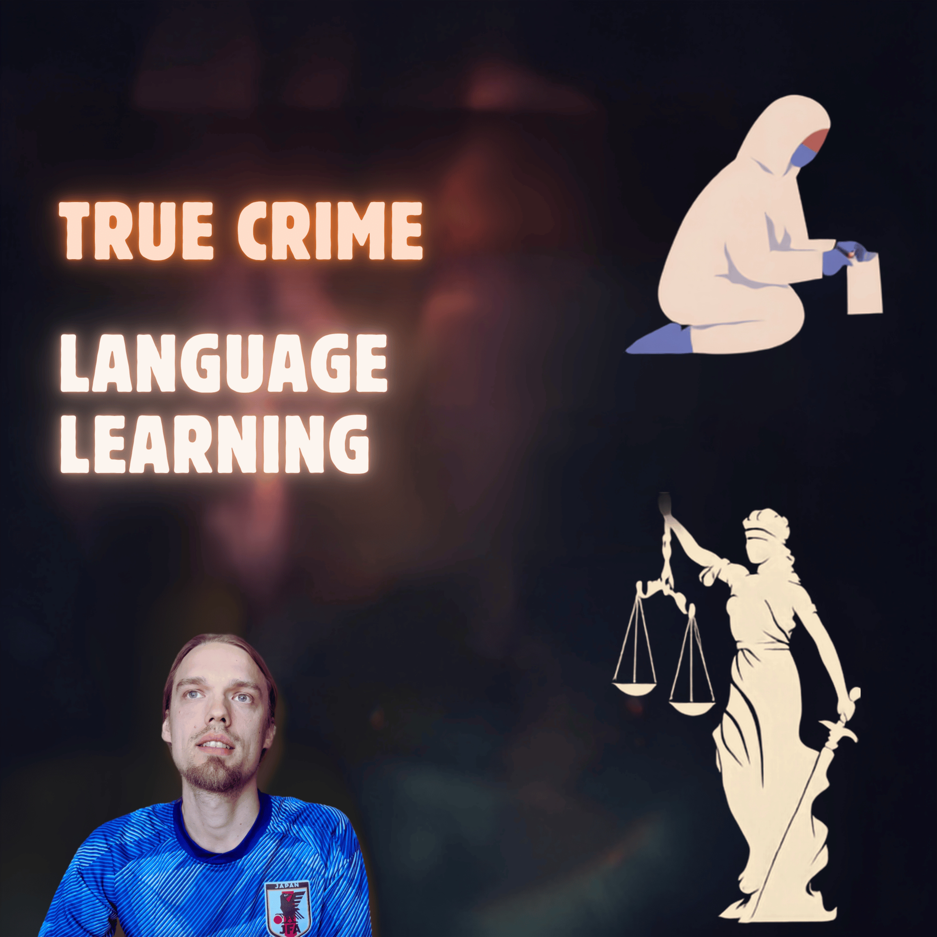 True Crime + Language Learning episode artwork