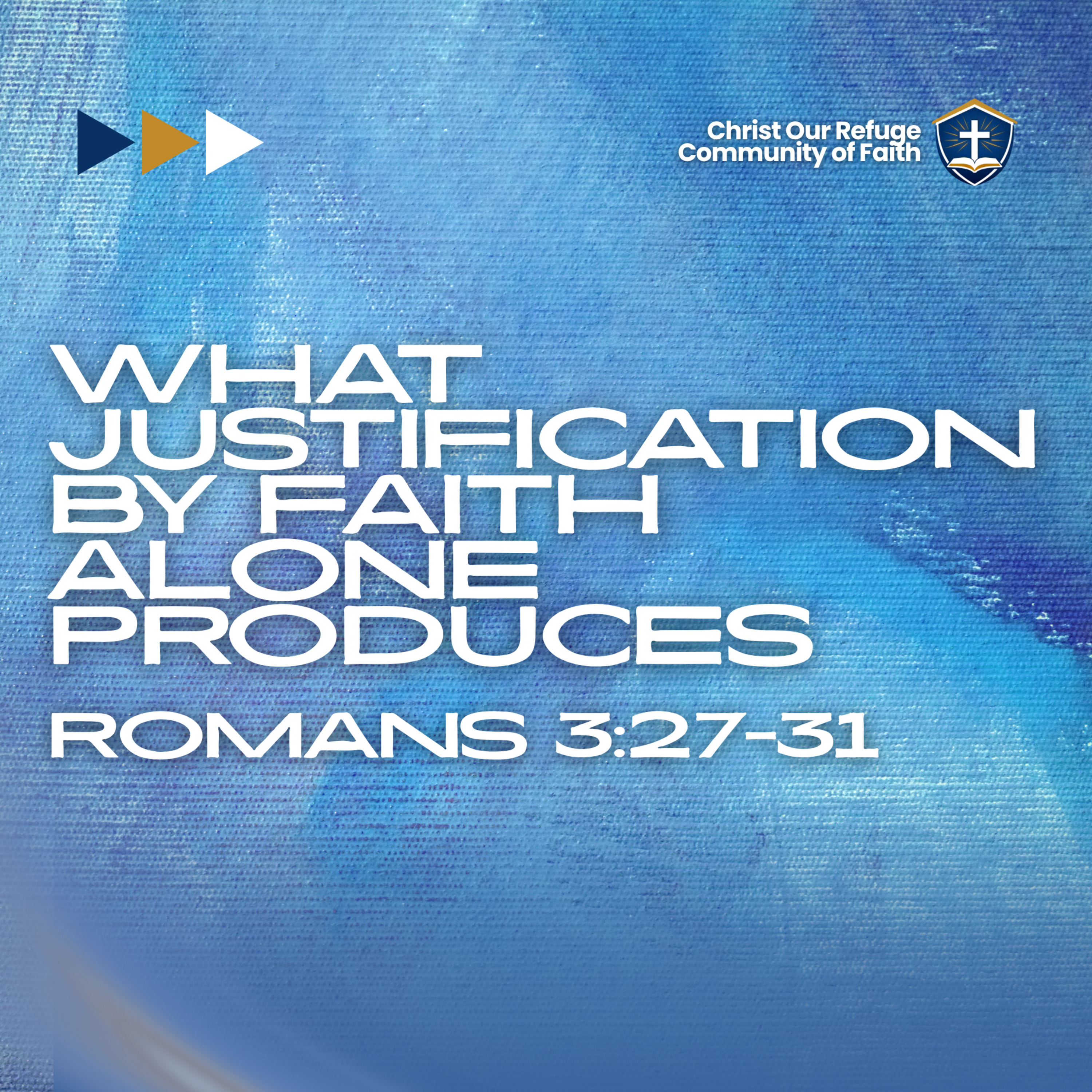 What Justification by Faith Alone Produces | Romans 3:27-31 (September 06, 2026) episode artwork