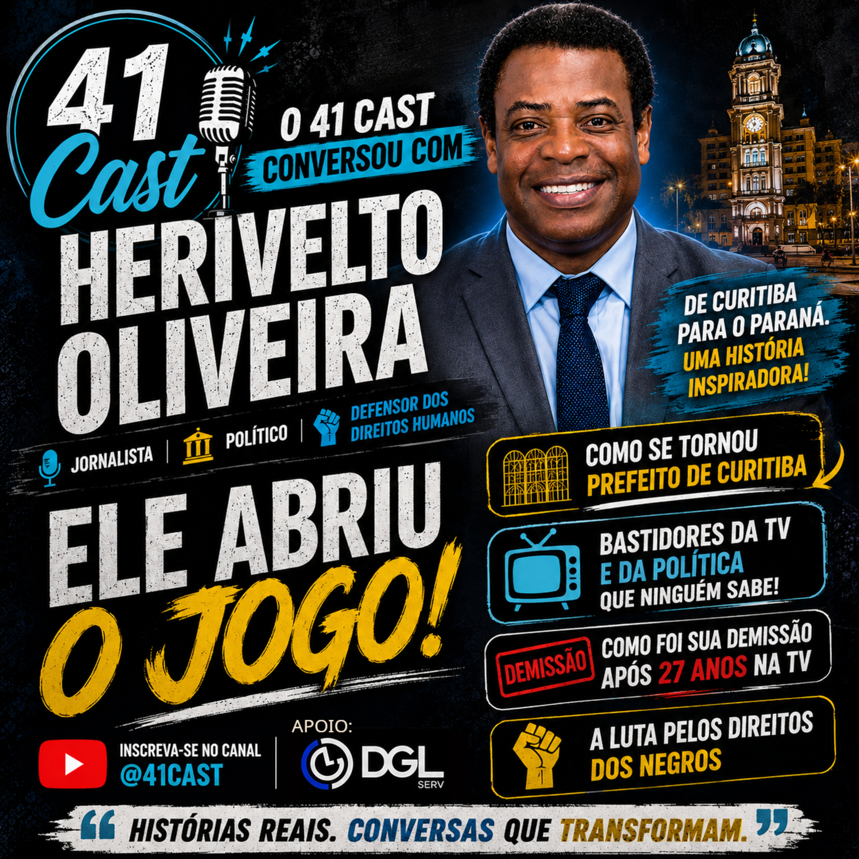 🎙️ EP023 - Herivelto Oliveira contou tudo: da saída da TV à Prefeitura de Curitiba, sem filtros! episode artwork