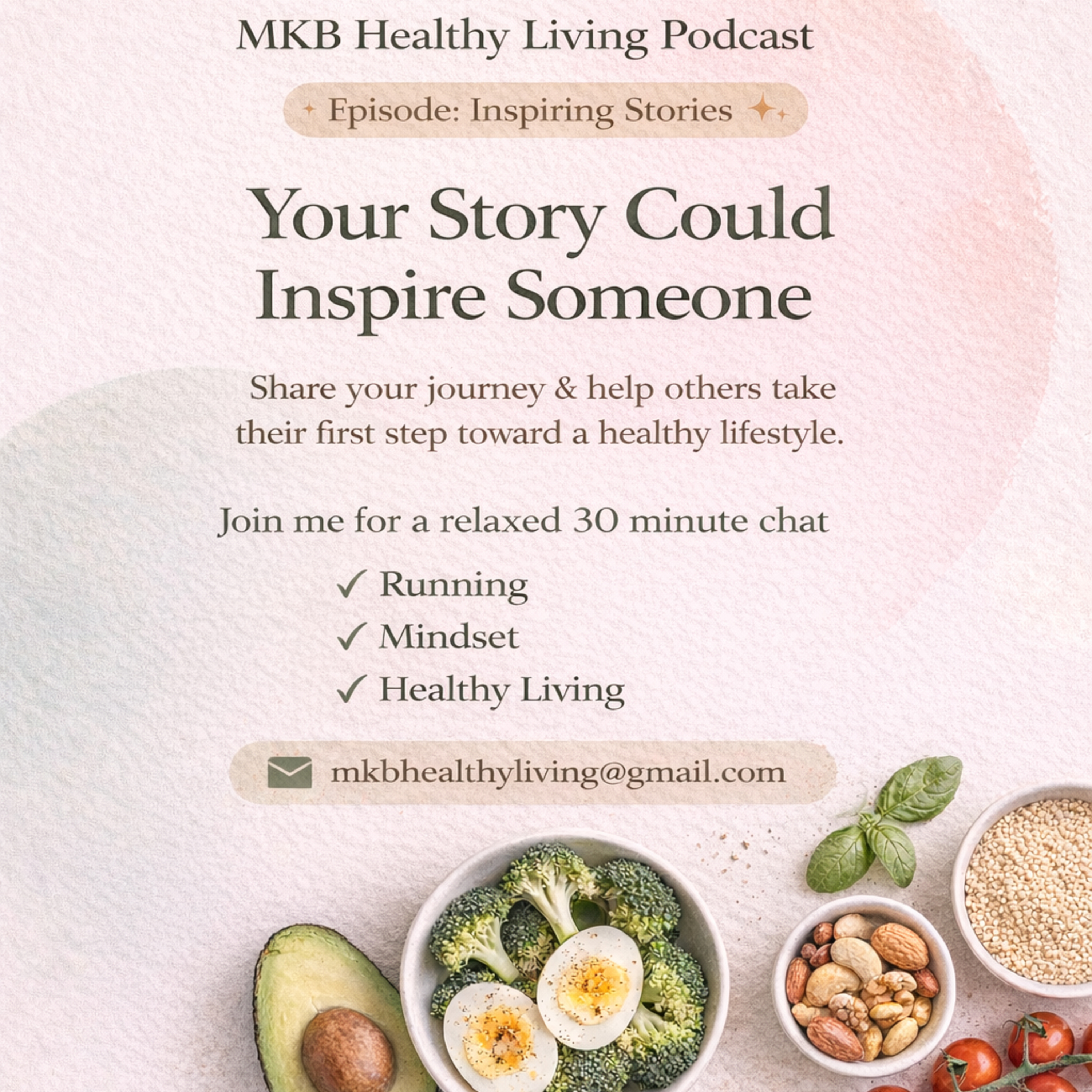 Inspiring Stories: Do you want to be a guest? episode artwork