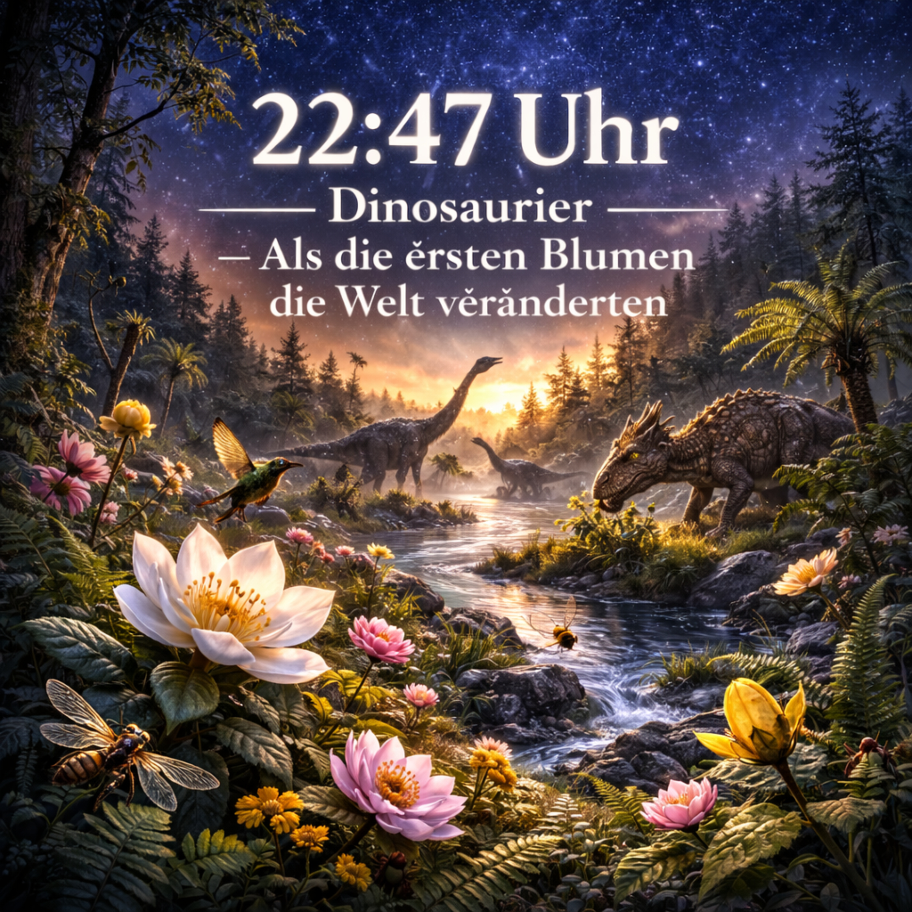 Als die ersten Blumen die Welt der Dinosaurier veränderten episode artwork
