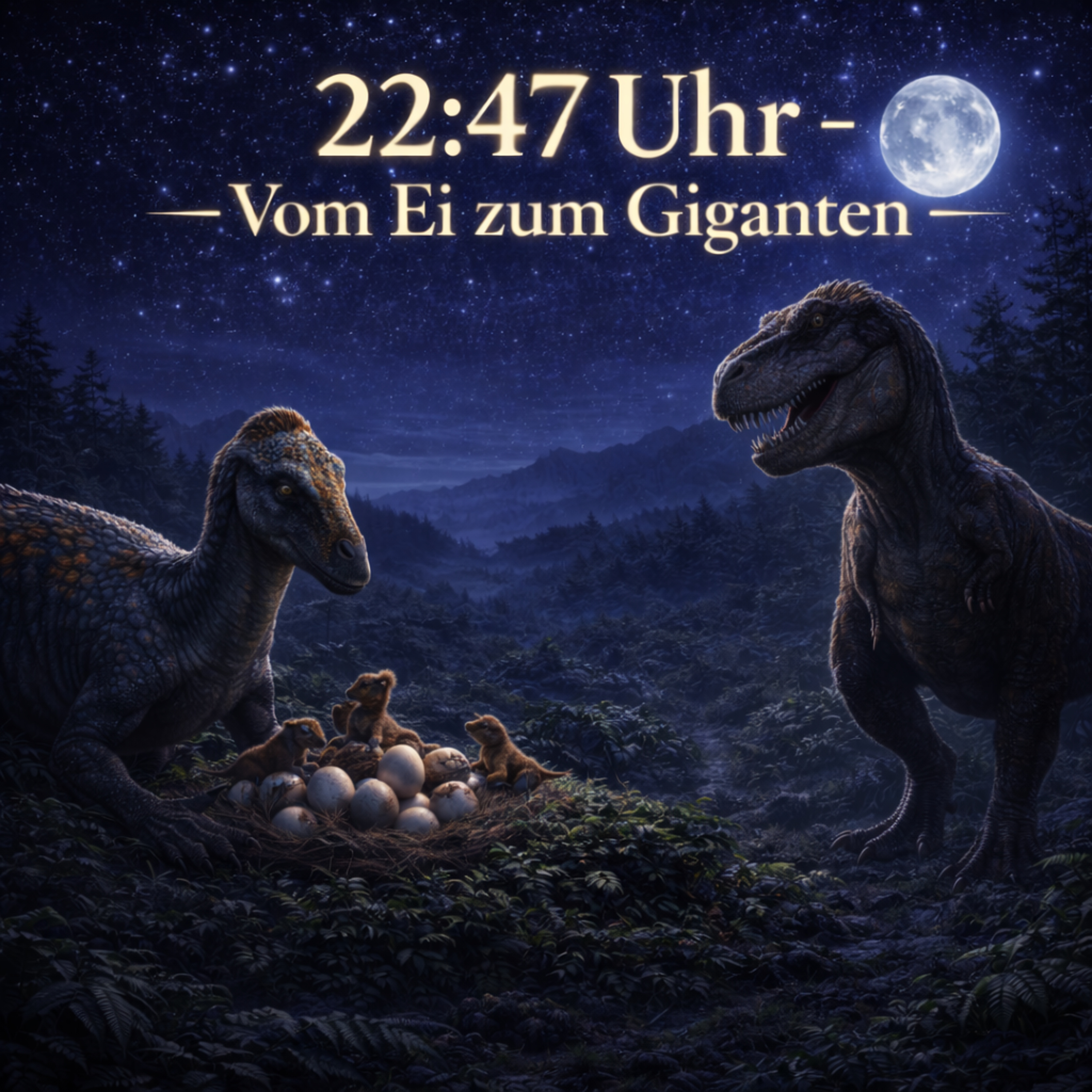 Maiasaura und Tyrannosaurus Rex- Vom Ei zum Giganten episode artwork