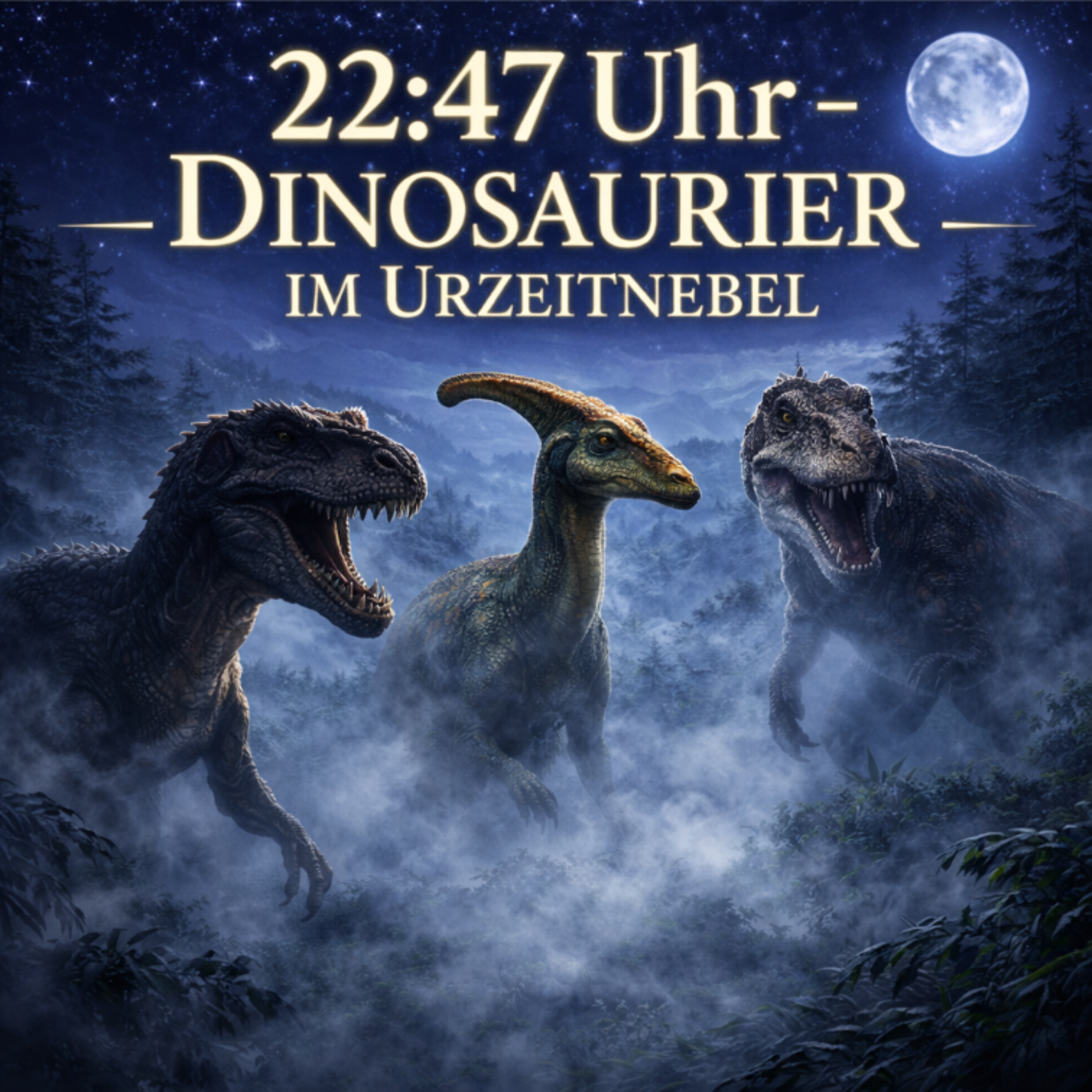 Parasaurolophus und Allosaurus im Urzeitnebel – wie Dinosaurier ihre Umwelt erlebten