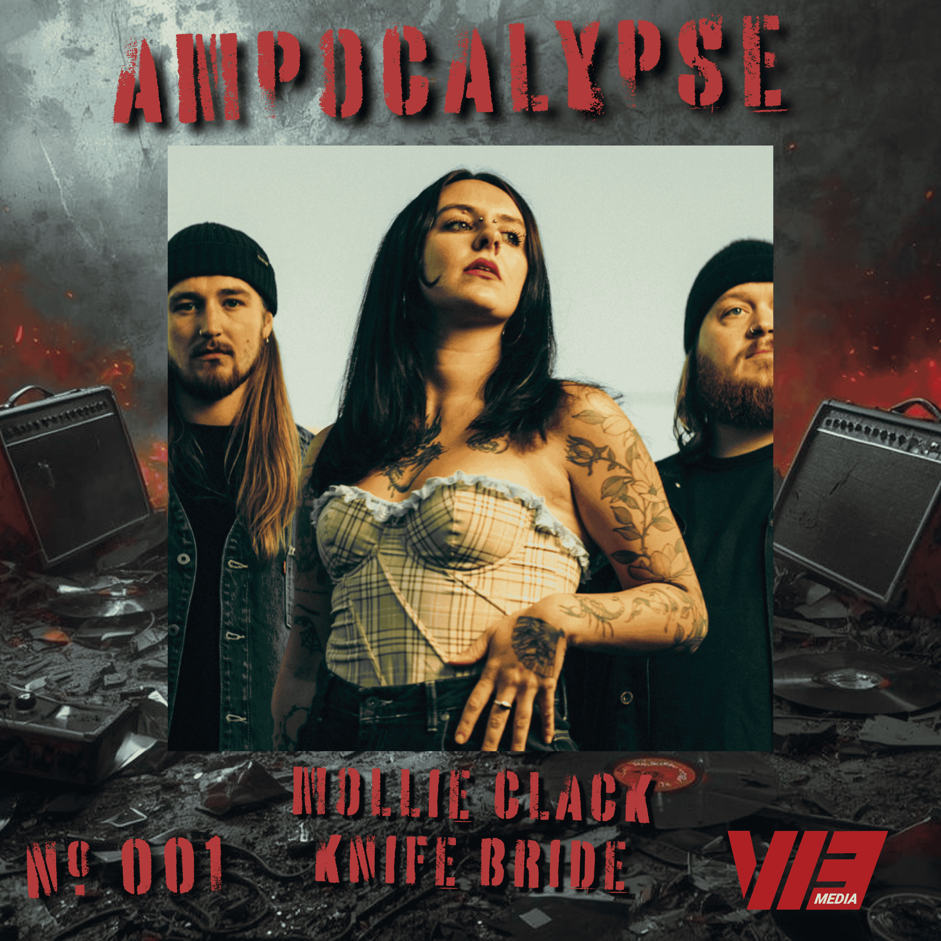 Ampocalypse | Mollie Clack of Knife Bride on The Bride Character episode artwork