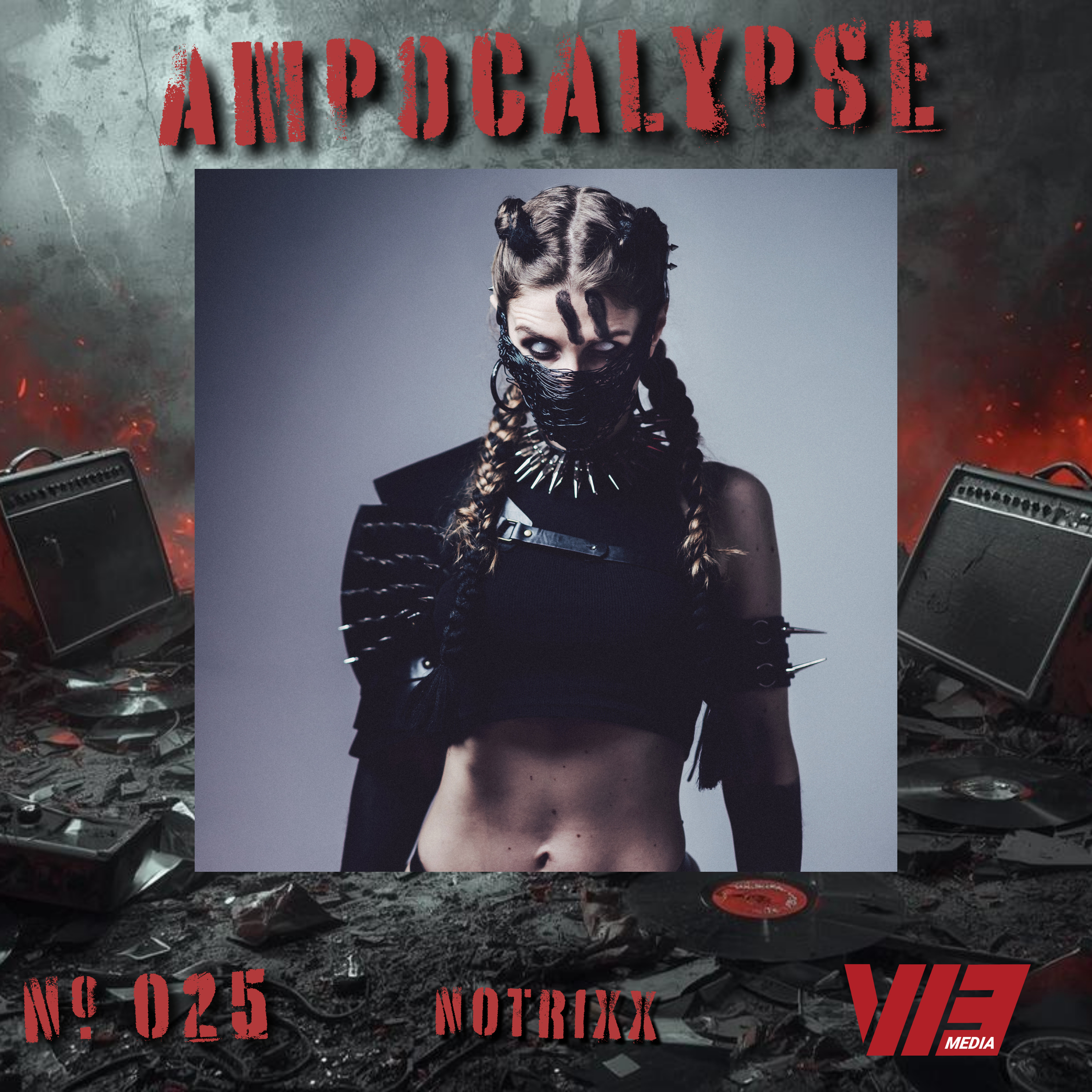 Ampocalypse | n0trixx on A Catalogue of Madness and Melancholia, Mental Health and the Apocalypse episode artwork