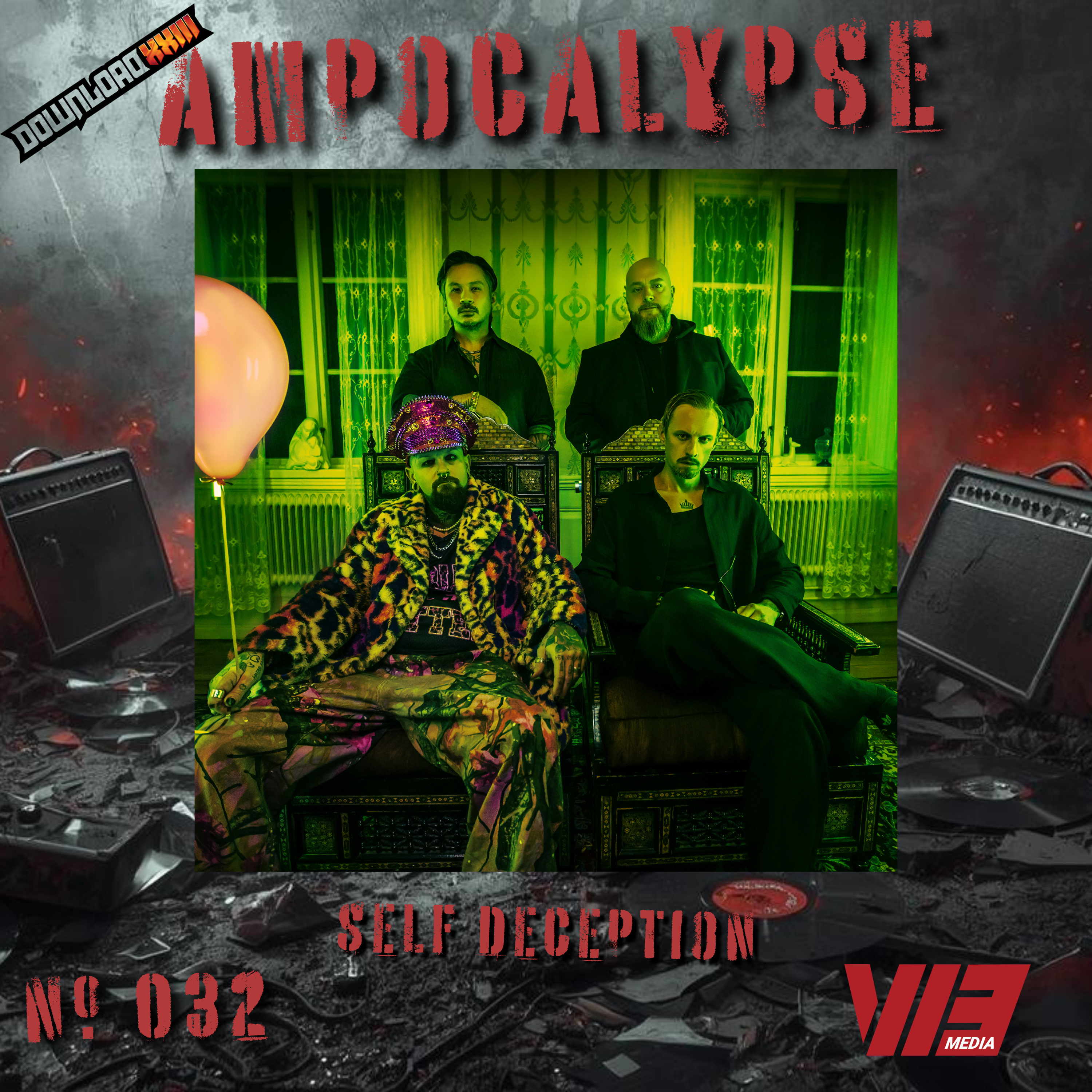 Ampocalypse | Self Deception on Download, Feral Warriors and Survival episode artwork