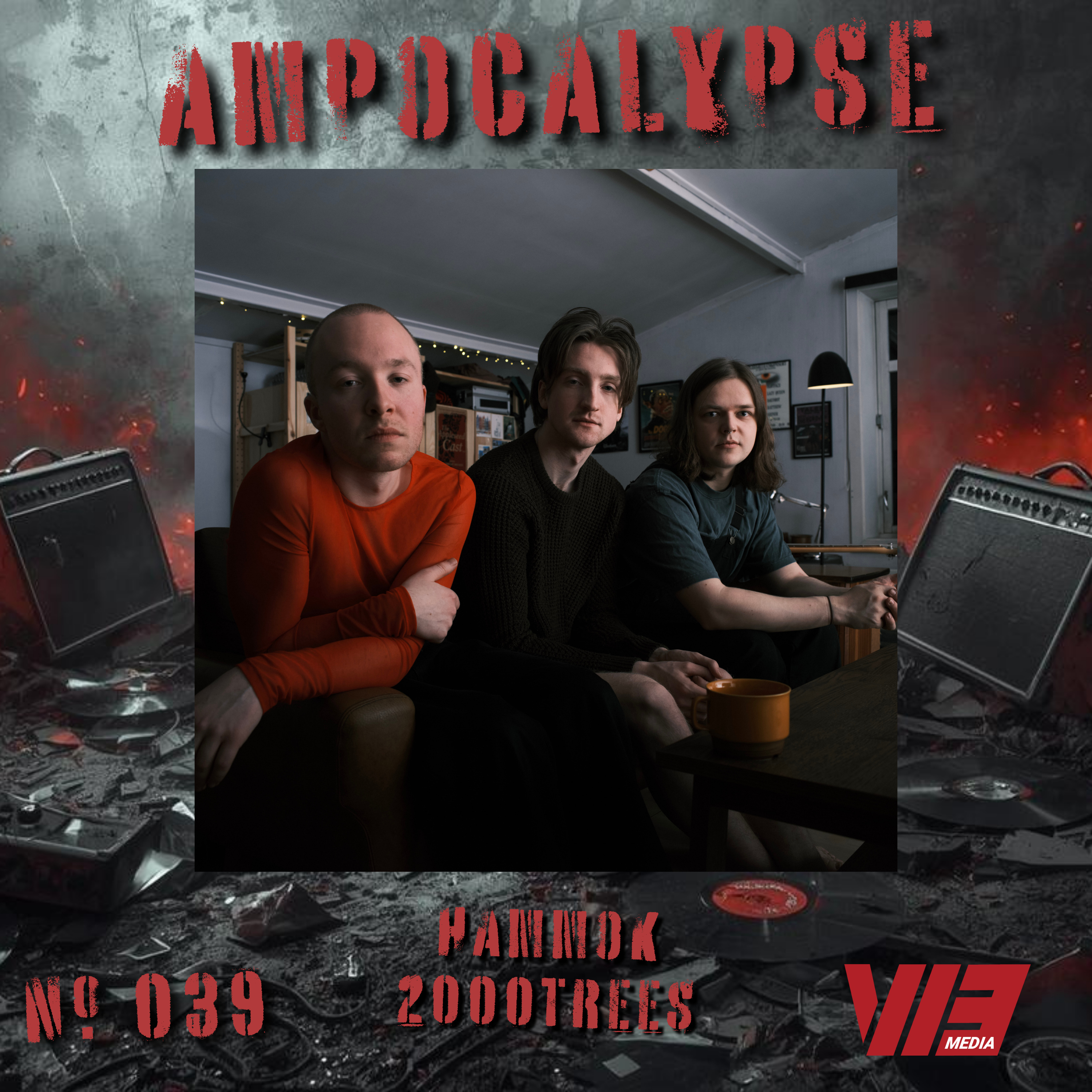 Ampocalypse | Tobias Osland and Ferdinand Aasheim of Hammok on 2000Trees and Festival Survival episode artwork