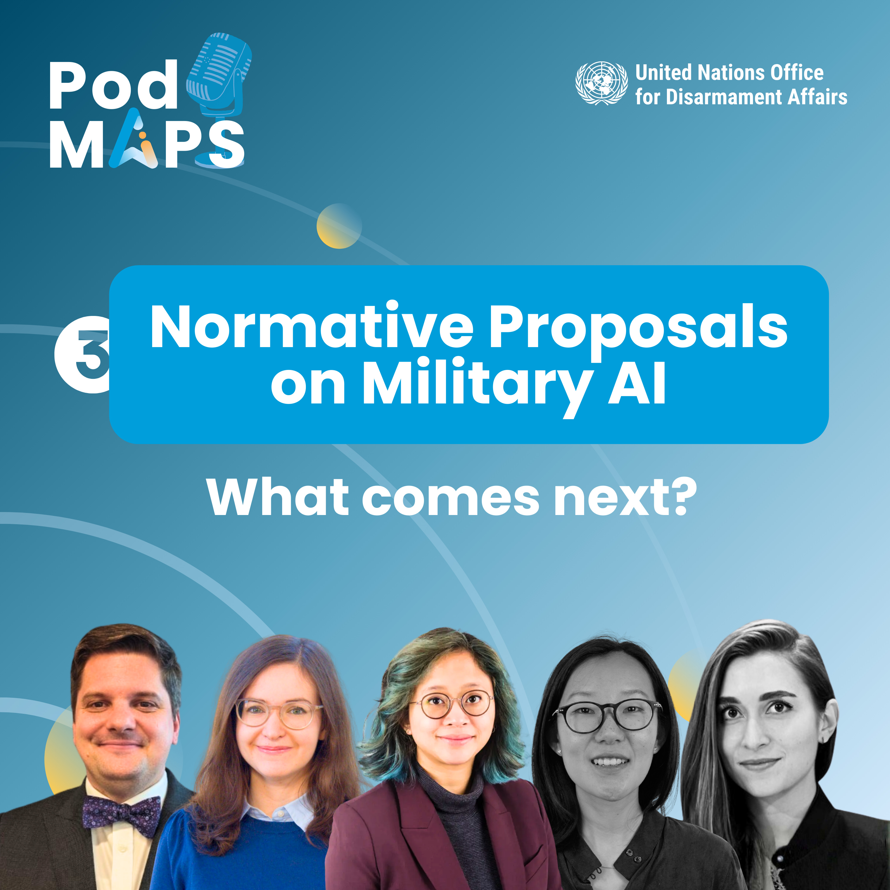 PodMAPS 3: Normative proposals on military AI – What comes next? episode artwork