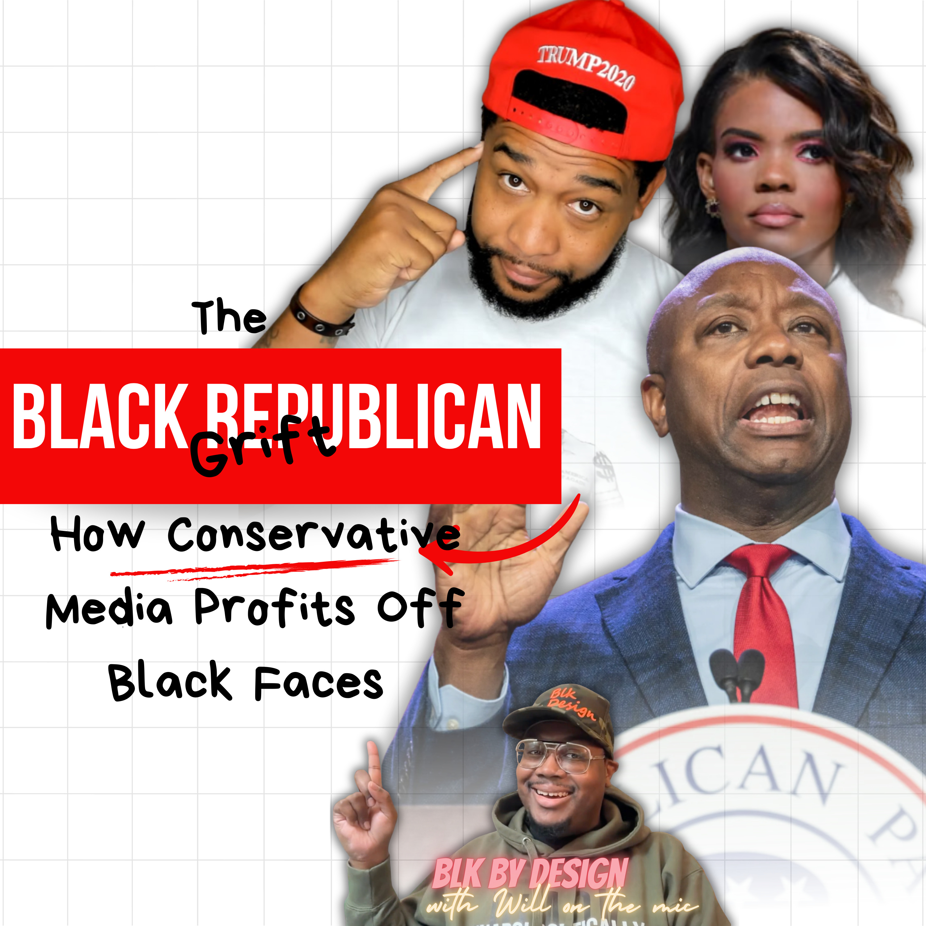 The “Black Republican” Grift: How Conservative Media Profits Off Black Faces episode artwork