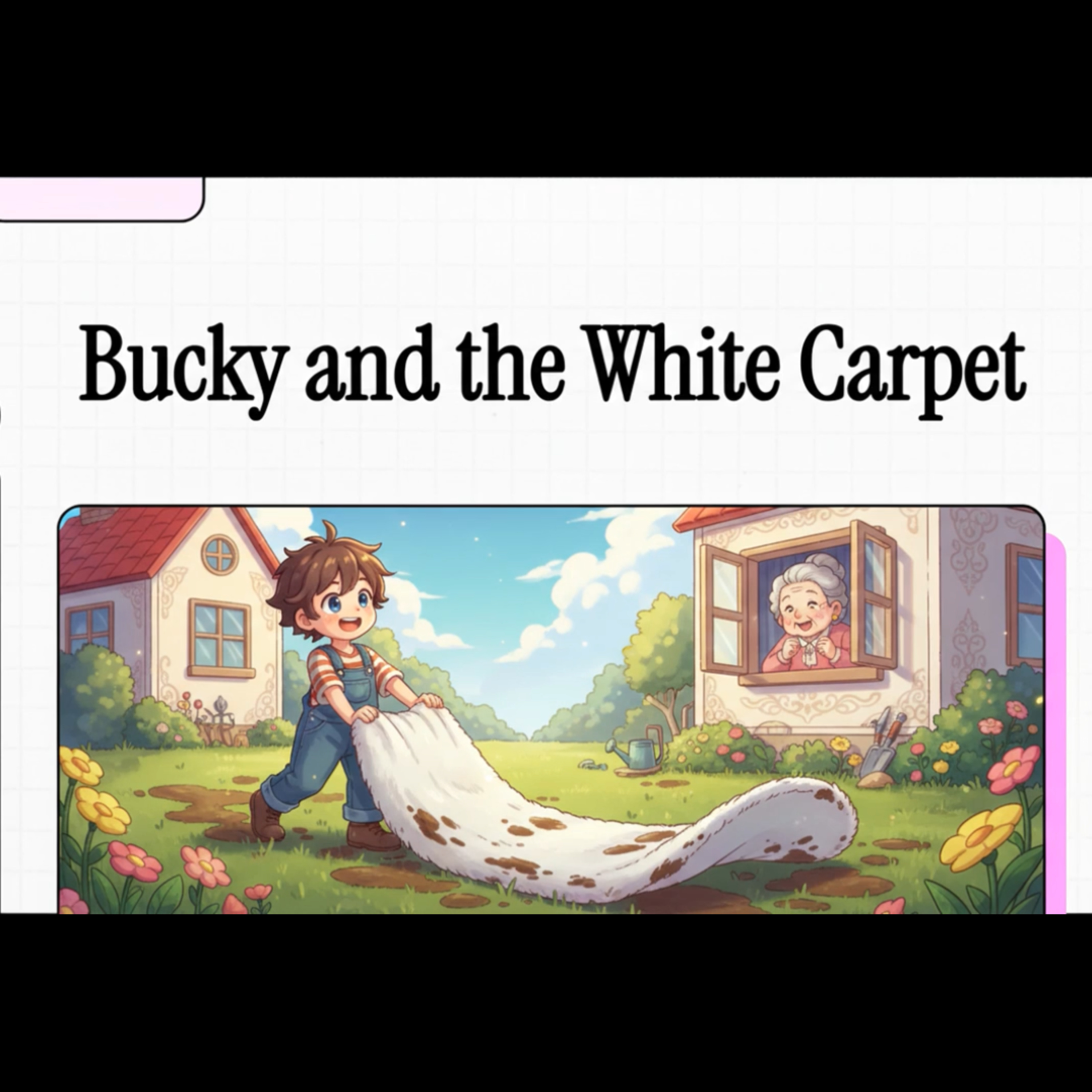 Bucky and the White Carpet episode artwork