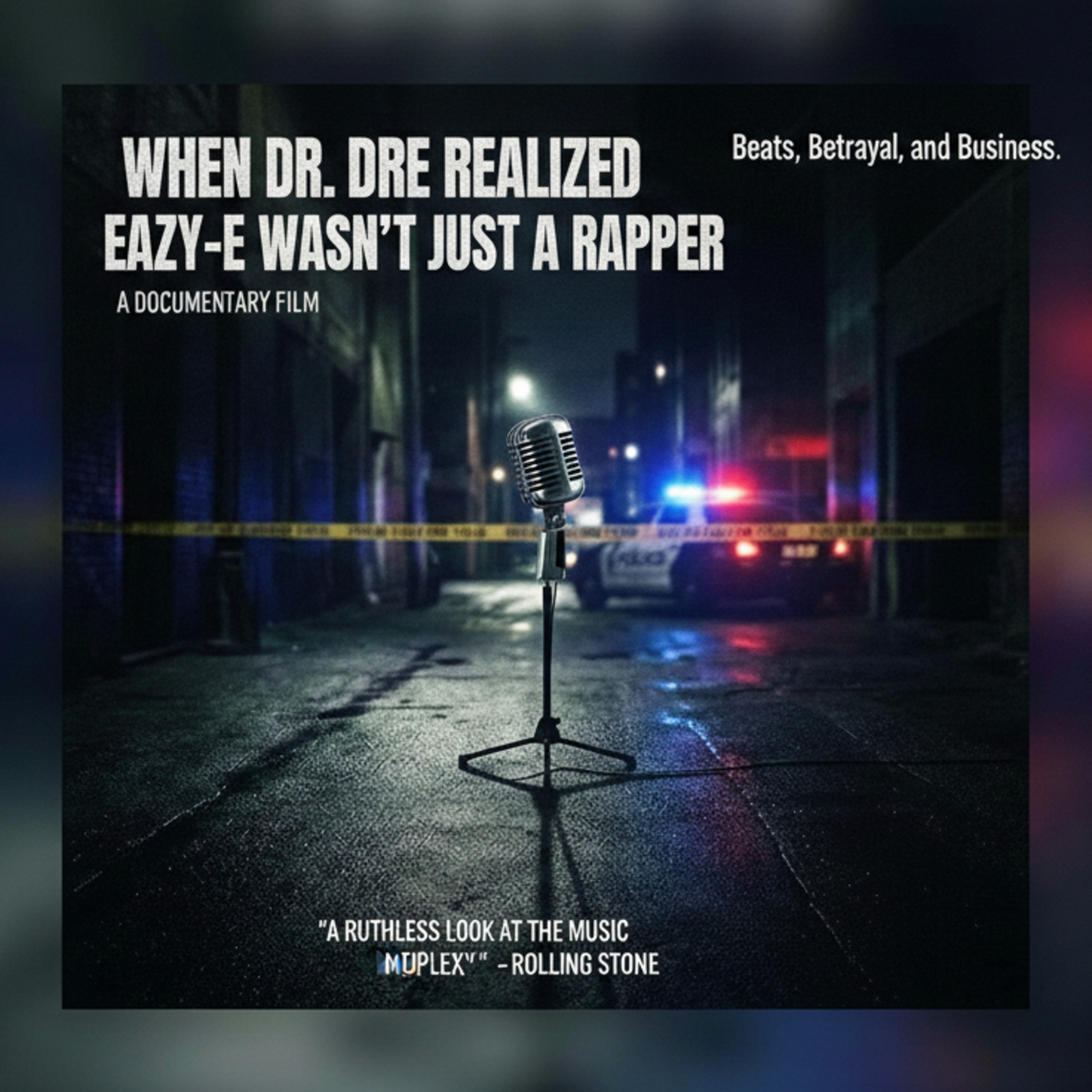 When Dr. Dre Realized Eazy-E Wasn’t Just a Rapper episode artwork