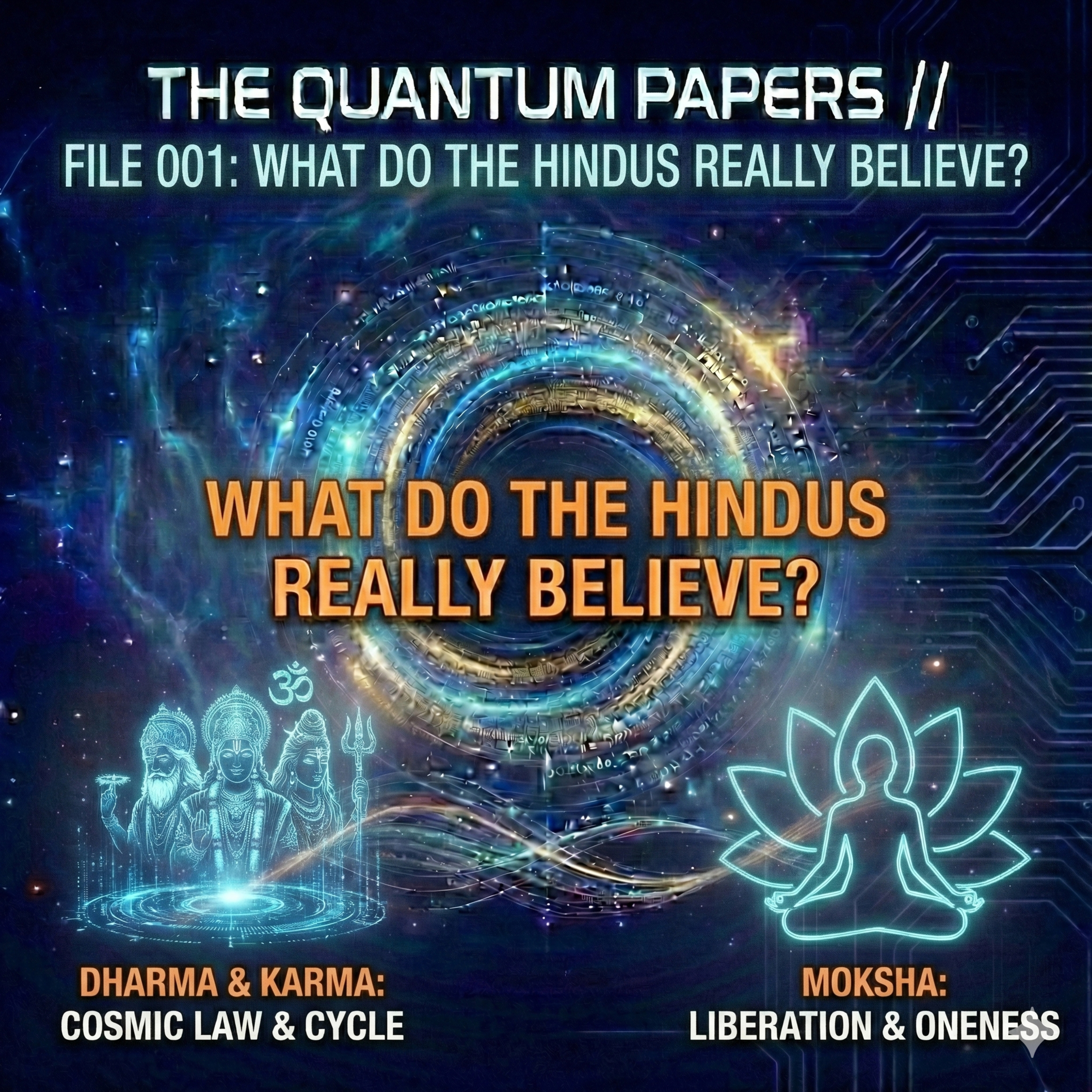 THE QUANTUM PAPERS FILE 001: What do the Hindus Really Believe? episode artwork
