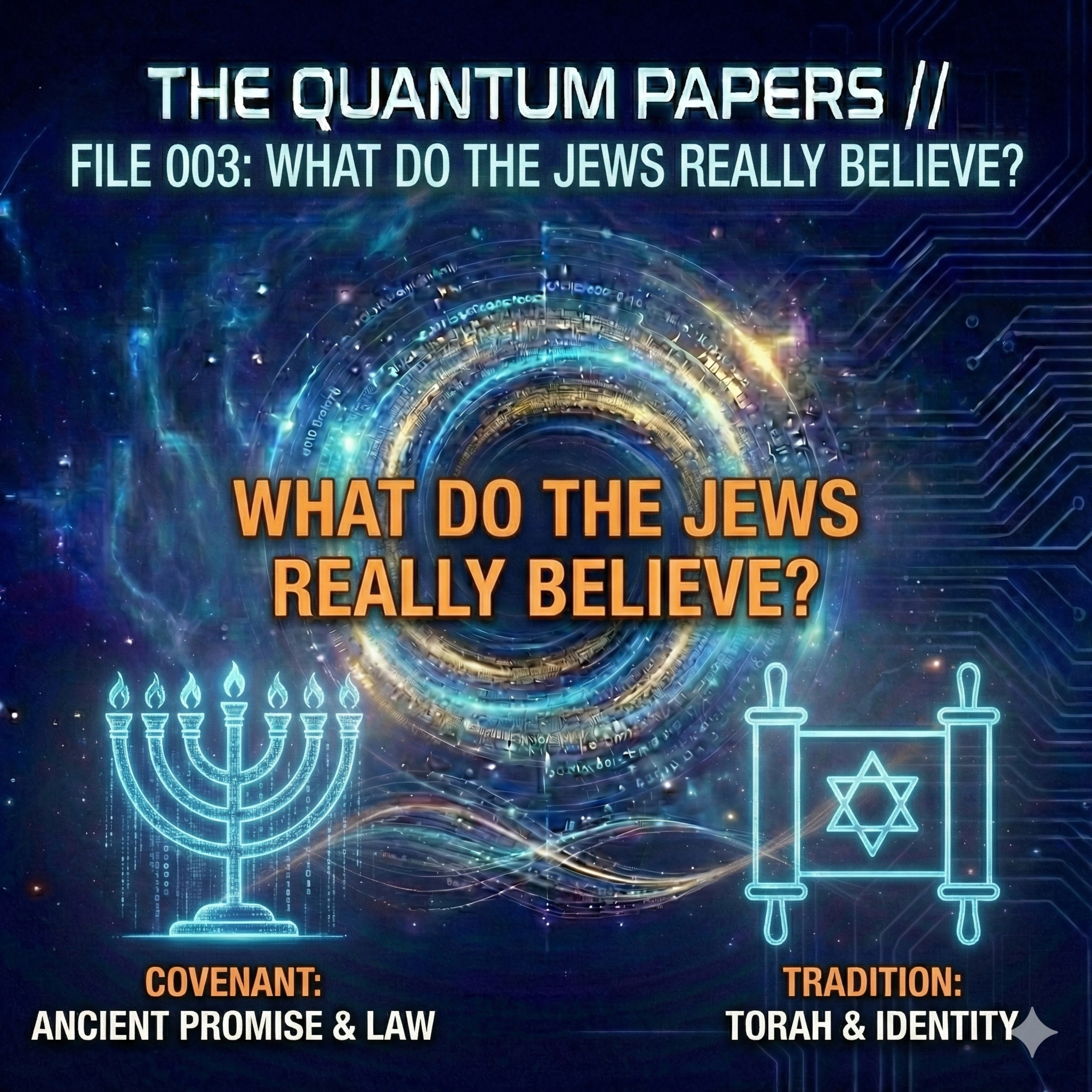 THE QUANTUM PAPERS FILE 003: What do the Jews Really Believe? episode artwork