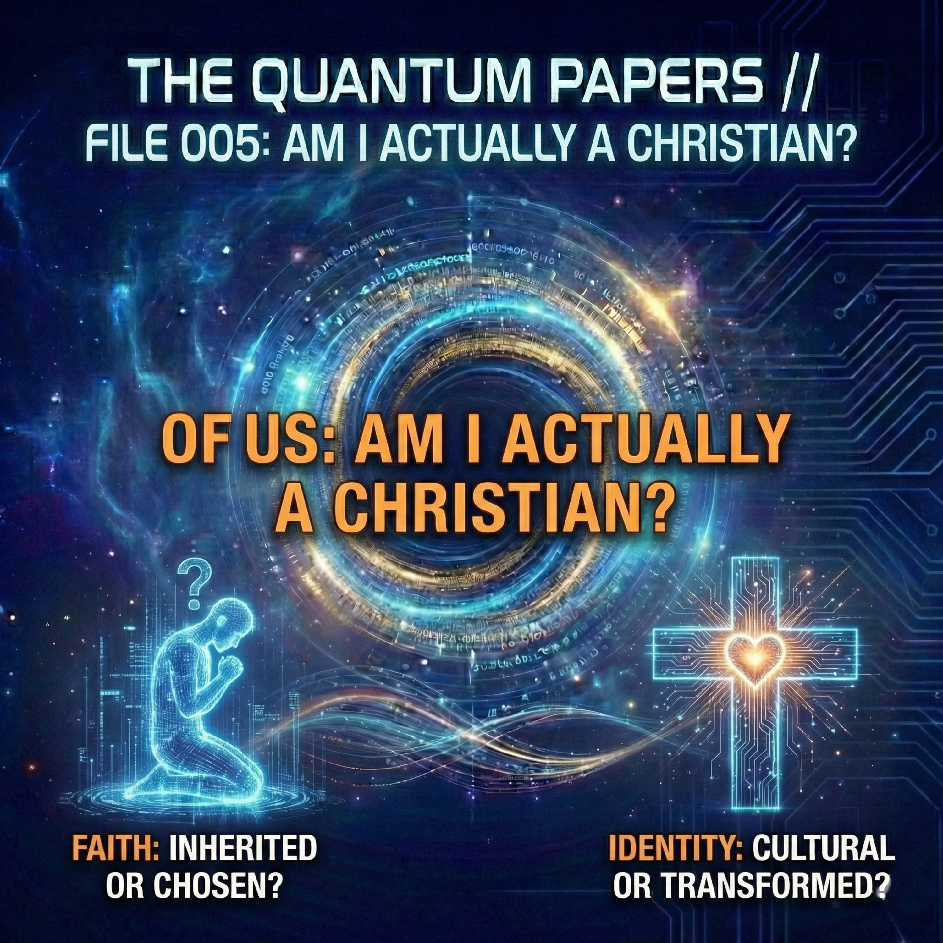 THE QUANTUM PAPERS FILE 005: Am I Actually a Christian? episode artwork