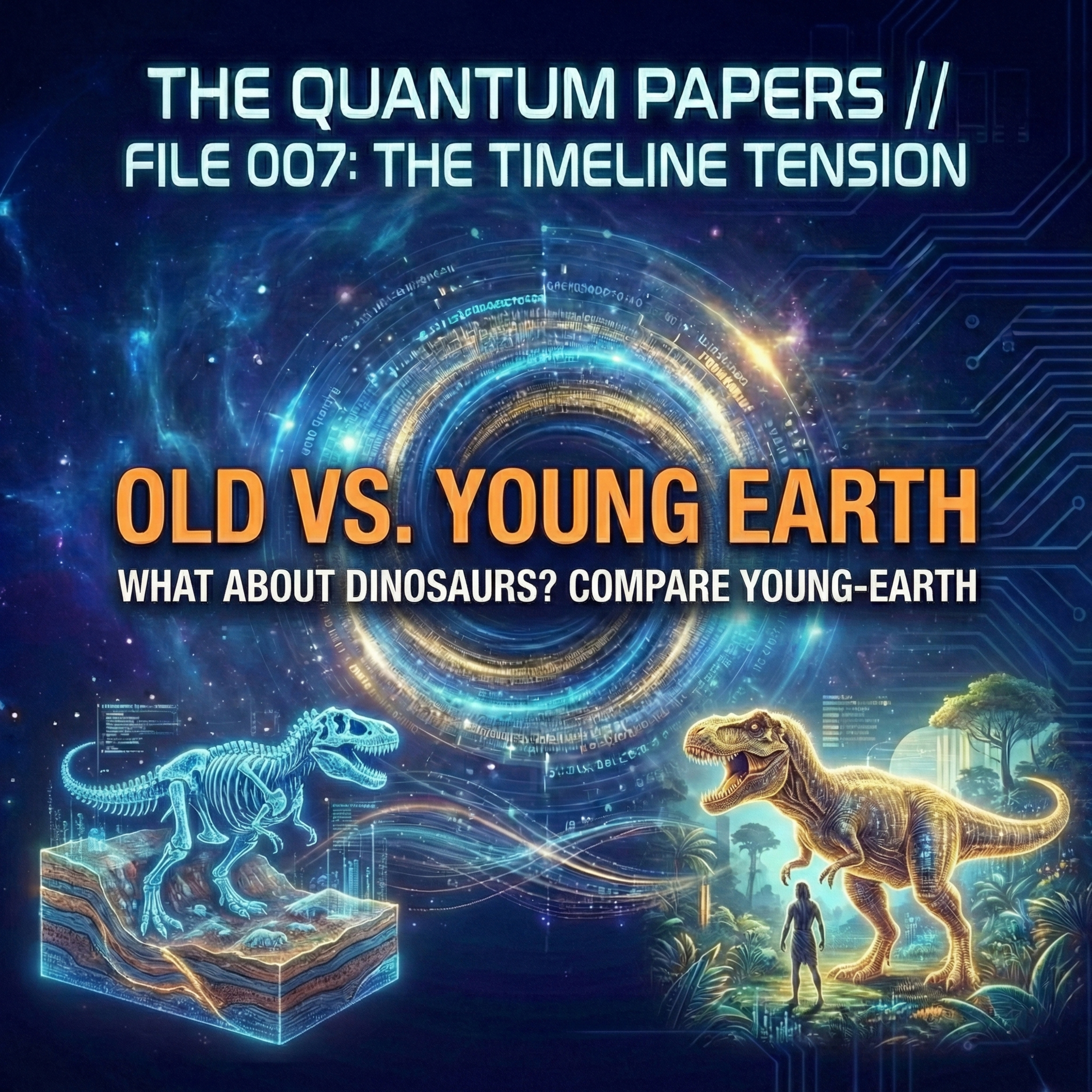THE QUANTUM PAPERS FILE 007: THE TIMELINE TENSION episode artwork
