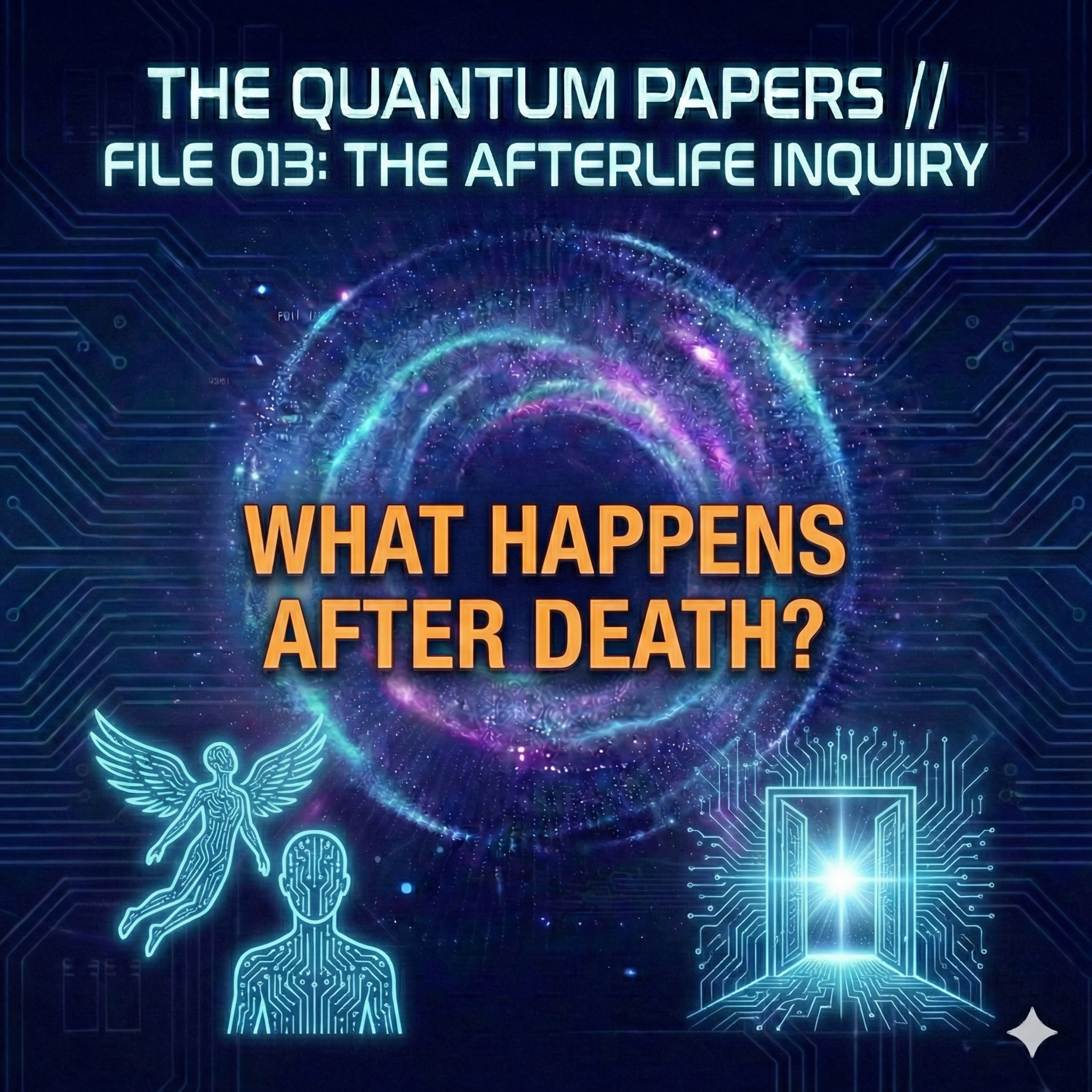 THE QUANTUM PAPERS FILE 013: THE AFTERLIFE INQUIRY episode artwork