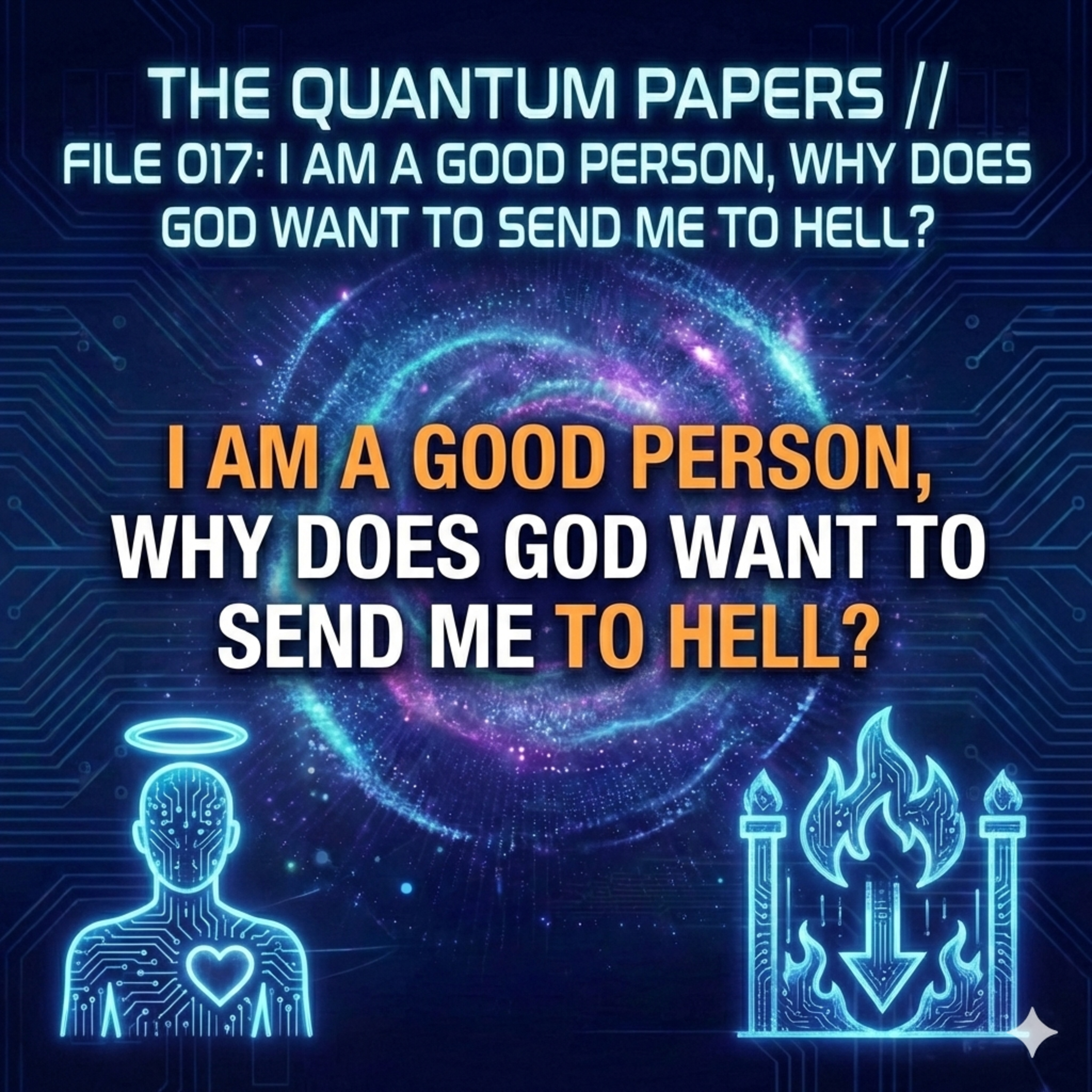 THE QUANTUM PAPERS FILE 017: I am a good person, why does God want to send me to Hell? episode artwork