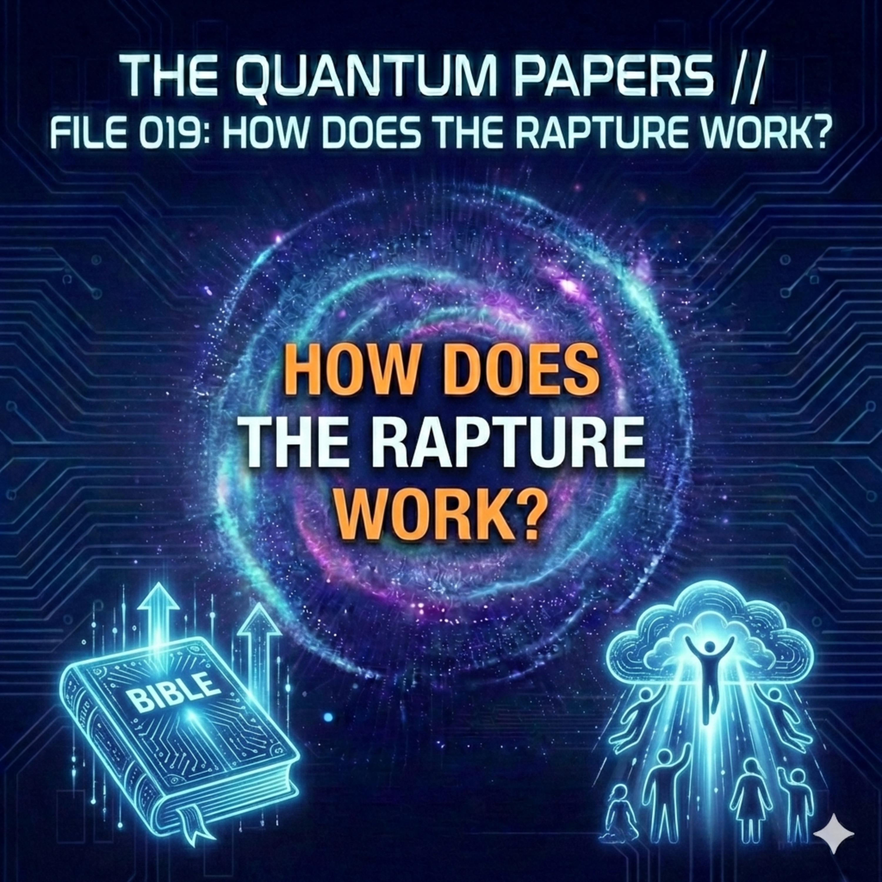 THE QUANTUM PAPERS FILE 019: How Does the Rapture Work? episode artwork