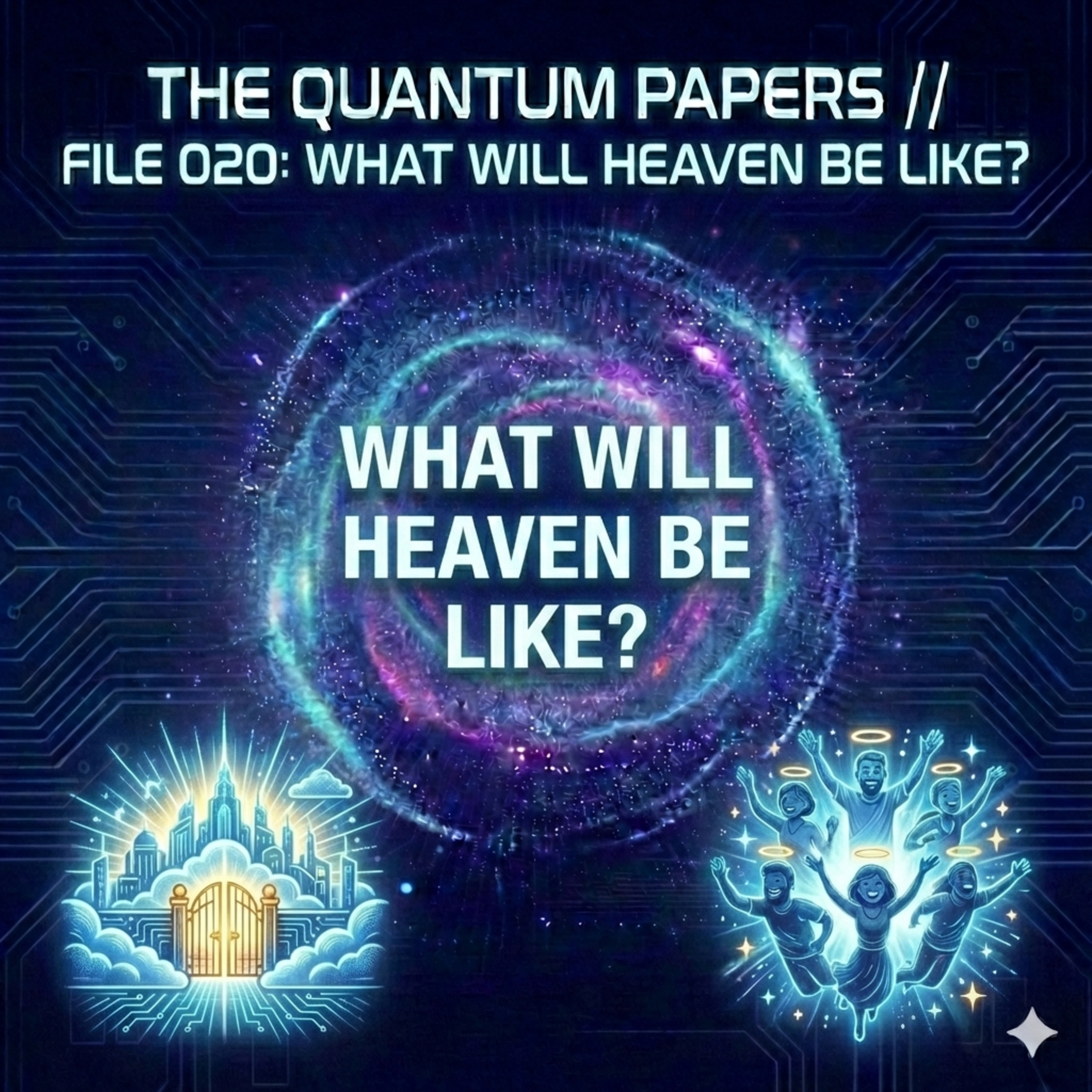THE QUANTUM PAPERS FILE 020: What will heaven be like? episode artwork